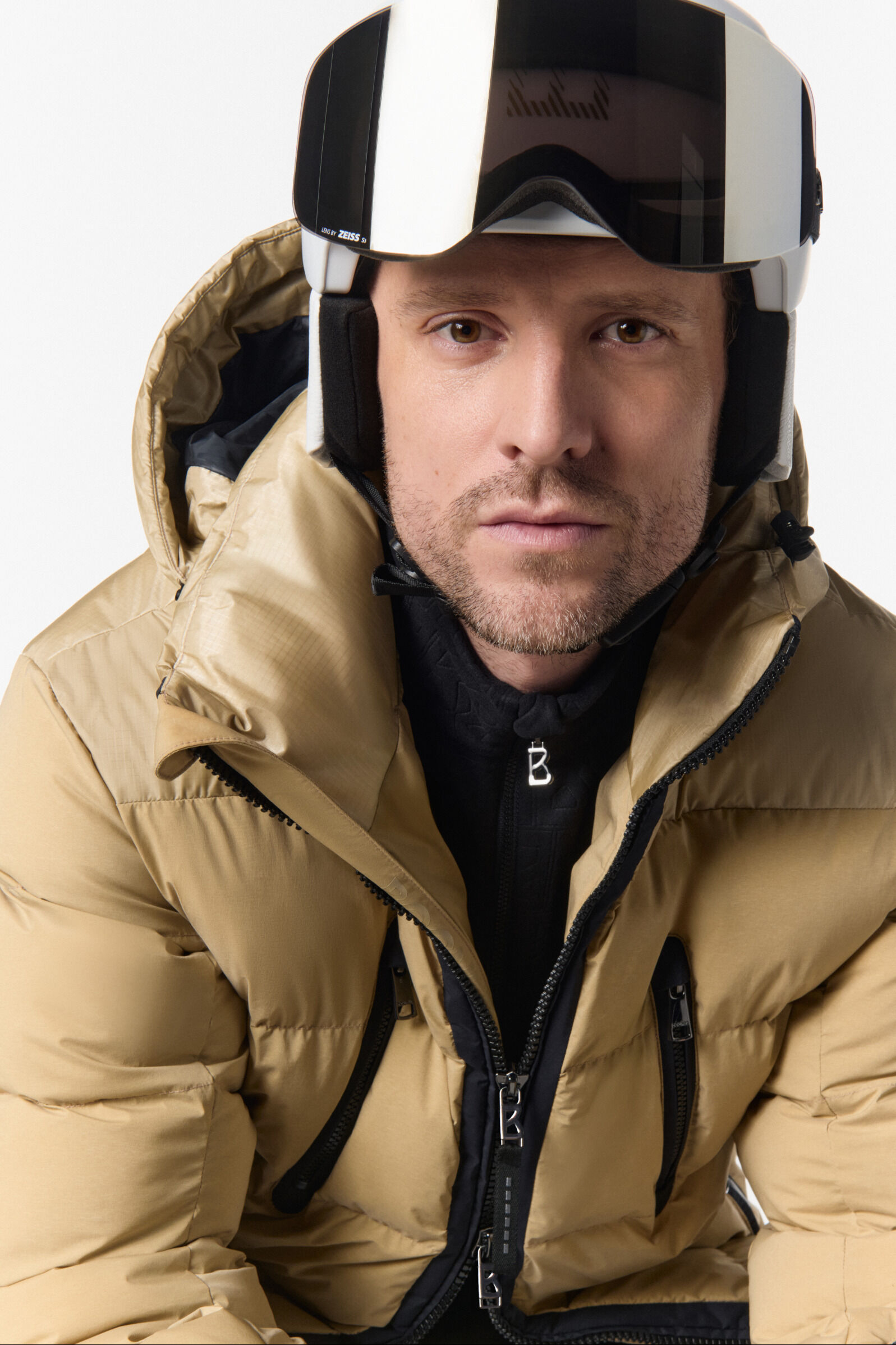 Blaine quilted jacket Beige