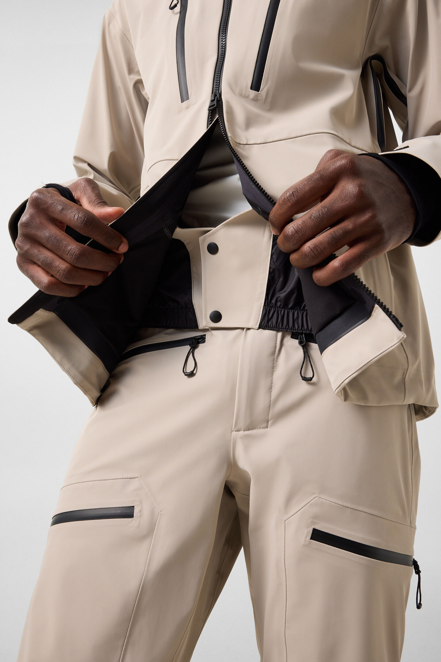 Piaro ski jacket Beige
