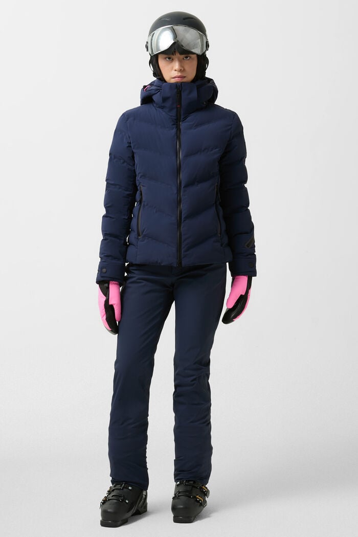Ski-Steppjacke Tech-Sael Dunkelblau Ski-Steppjacke Tech-Sael Dunkelblau
