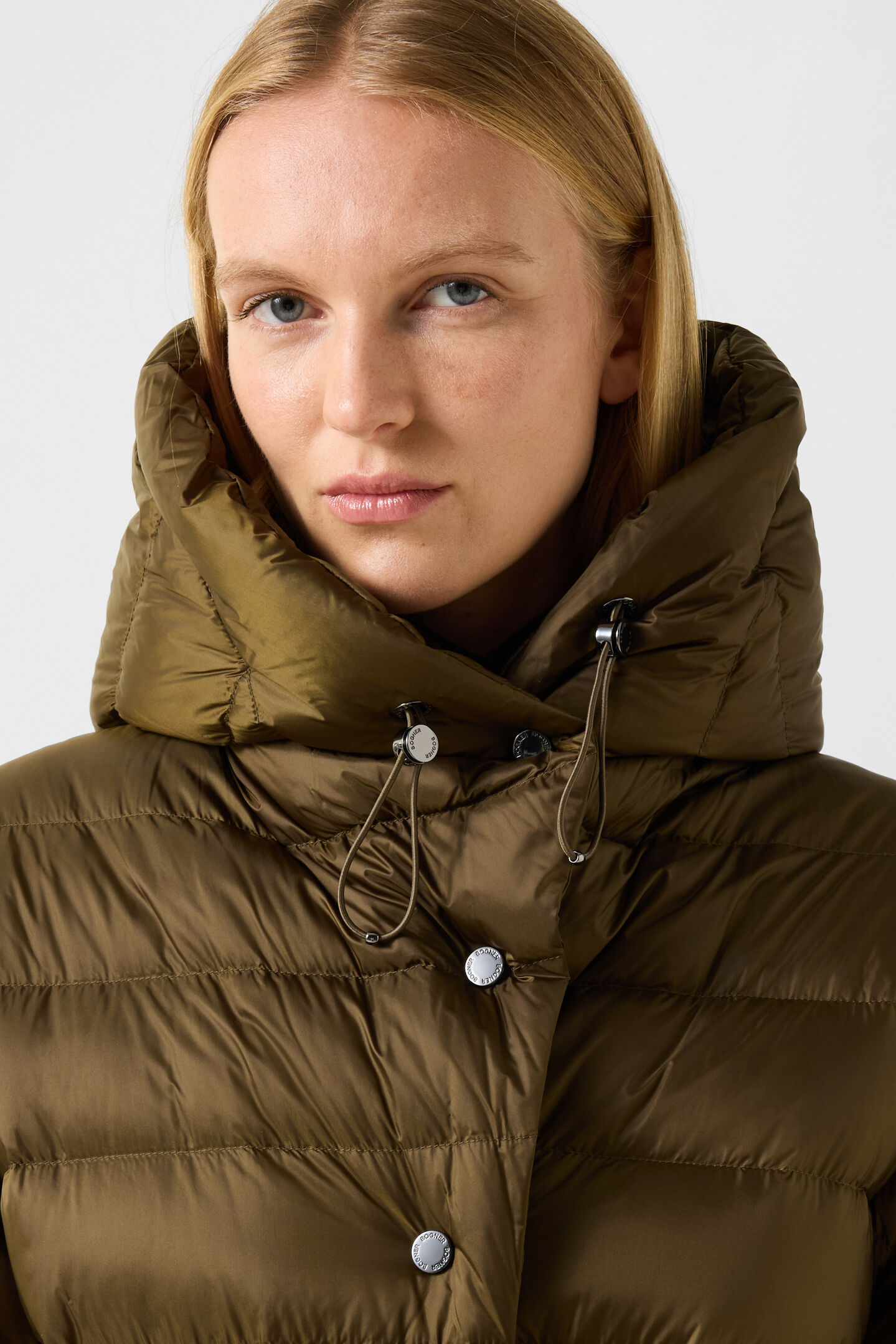 Daunenjacke Minnie Oliv
