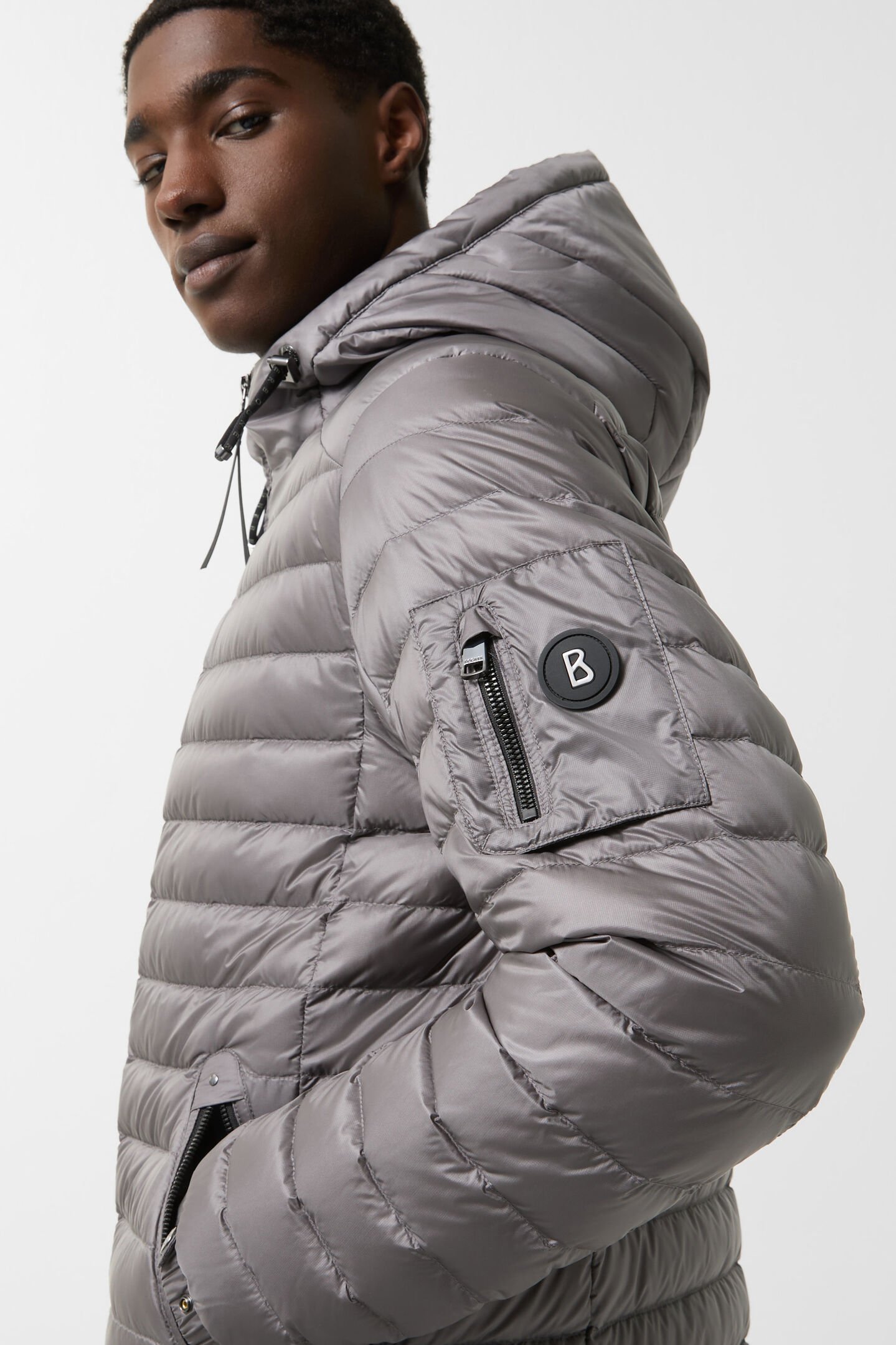 Loke lightweight down jacket Gray