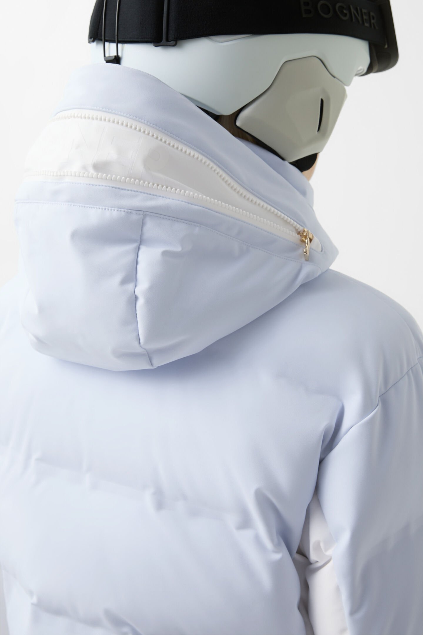 2-in-1 Ski-Daunenjacke Suri Hellblau