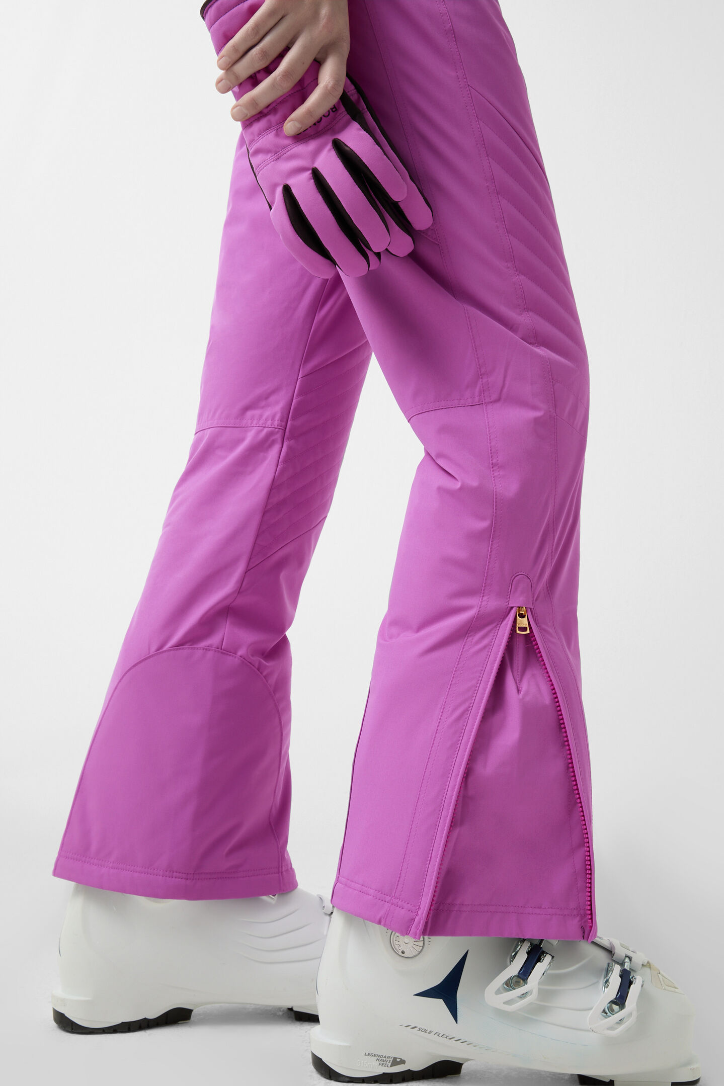 Franzi skibroek Neon paars