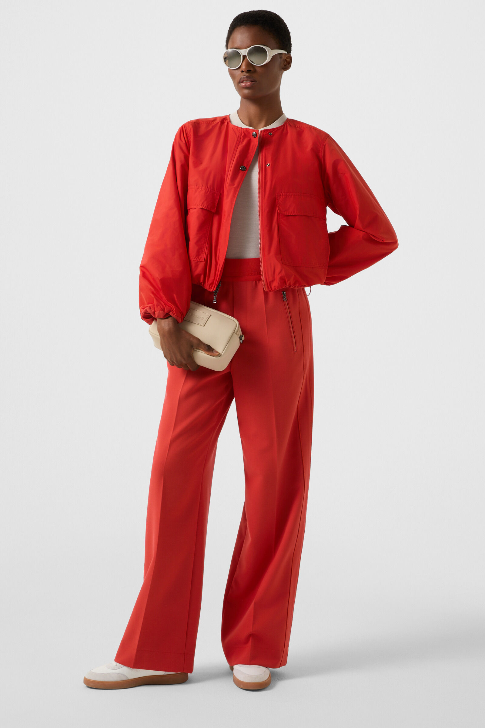 Reversible blouson Yuma Red