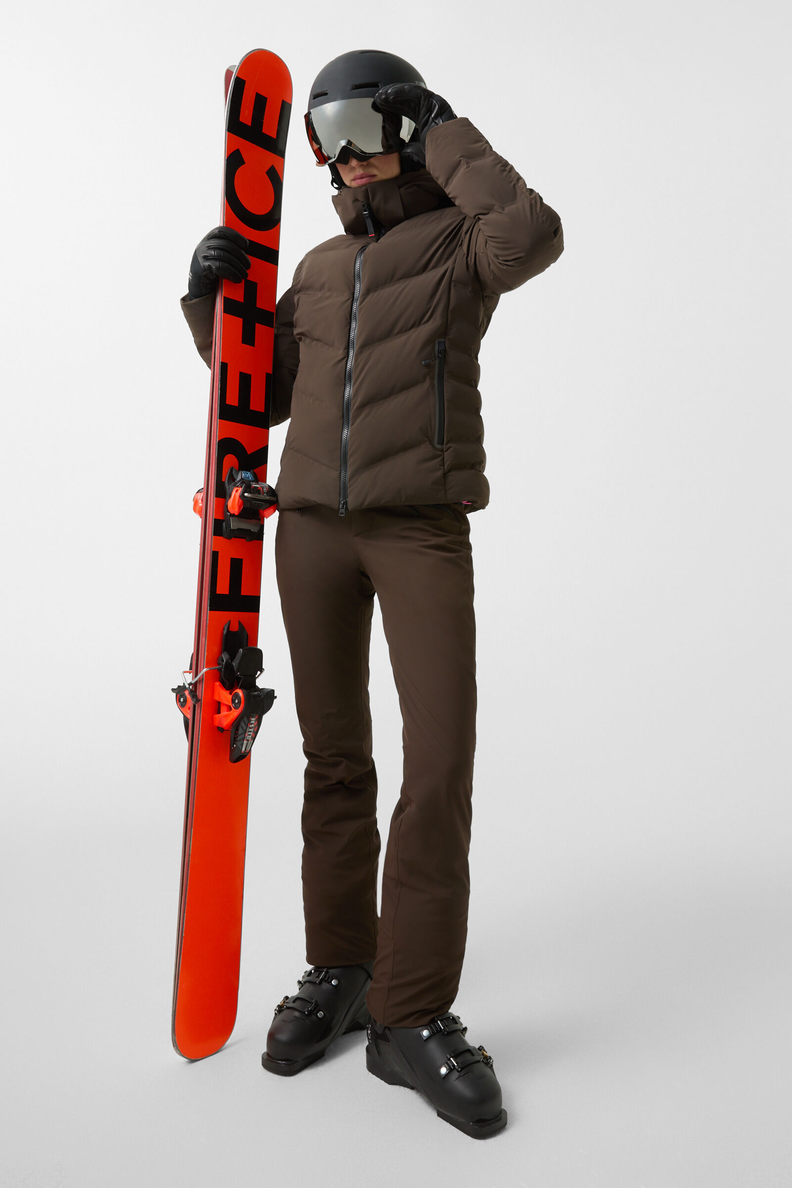Ski-Steppjacke Tec-Sael Chocolate