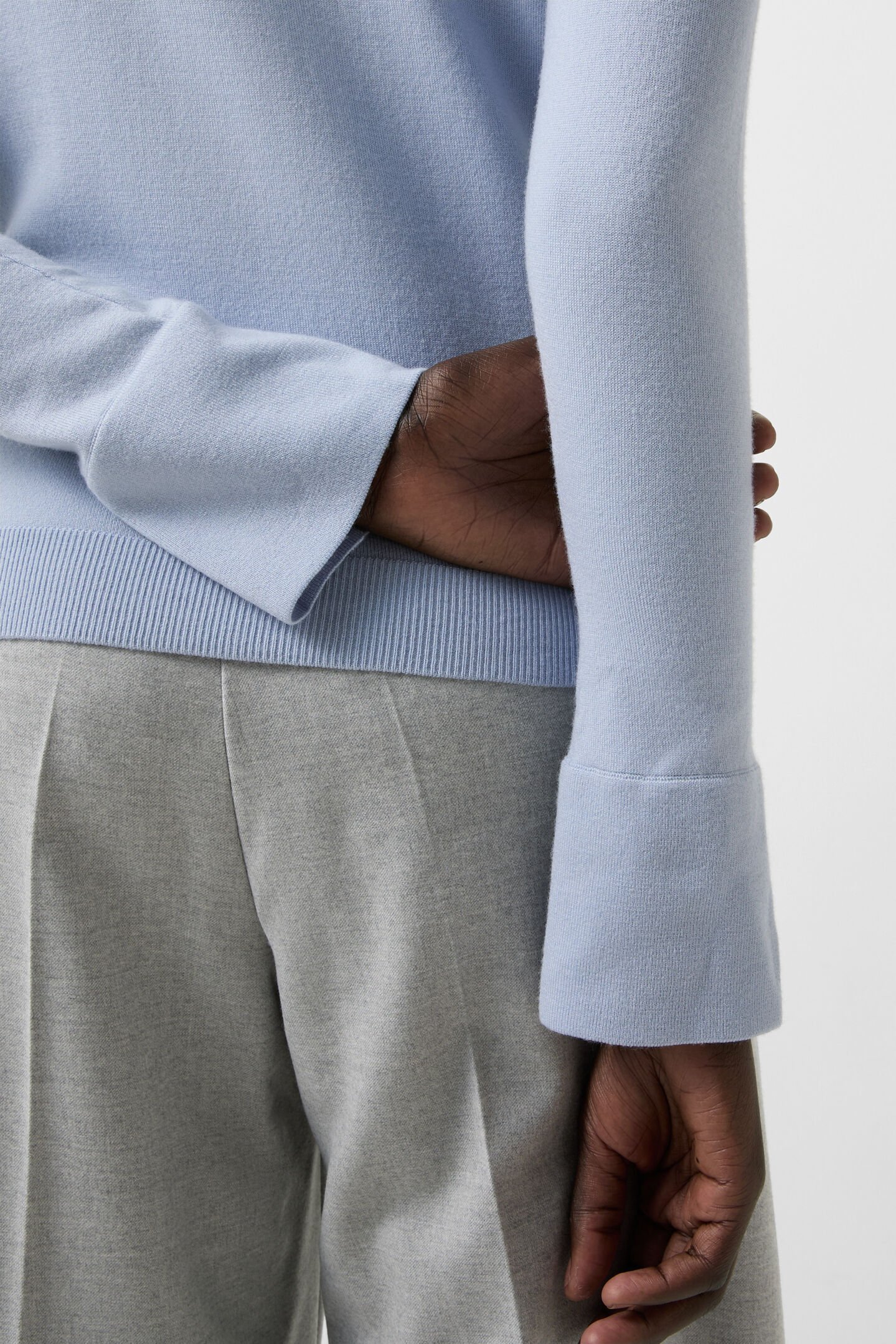 Rollkragenpullover Vinny Hellblau
