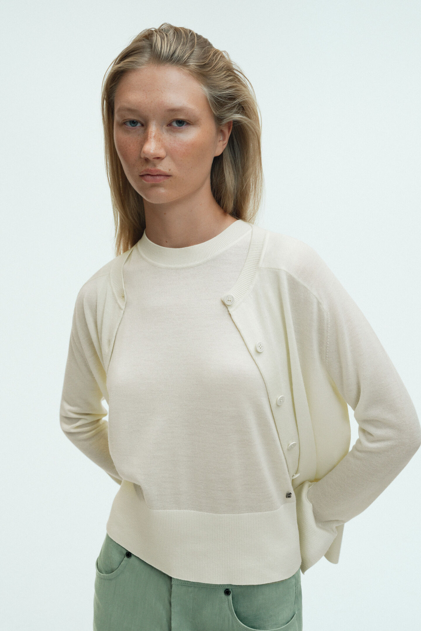 Knitted top Isola Vanilla