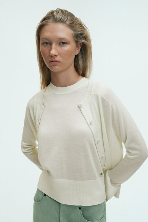 Knitted top Isola Vanilla