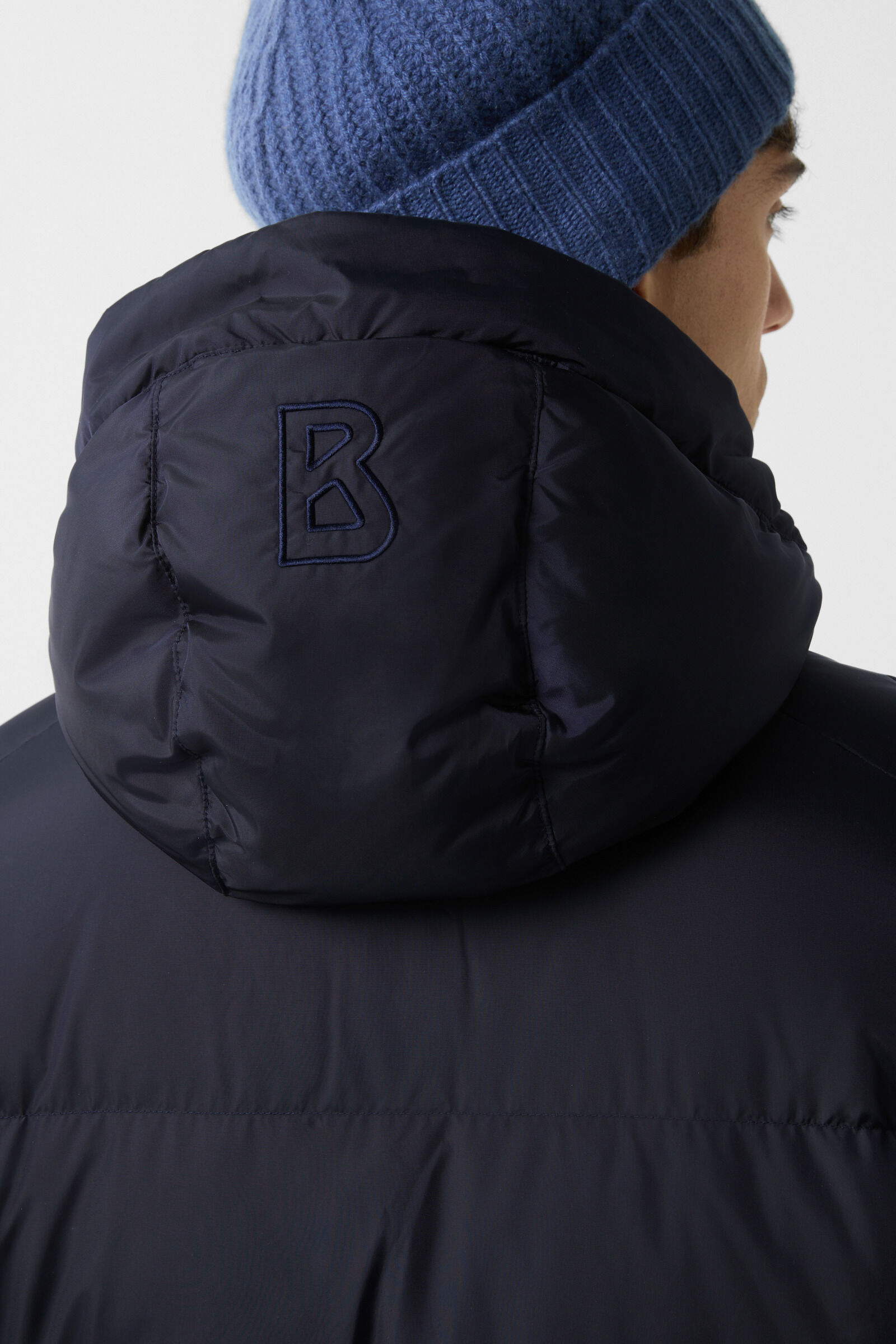 Daunenmantel Erico Navy-Blau