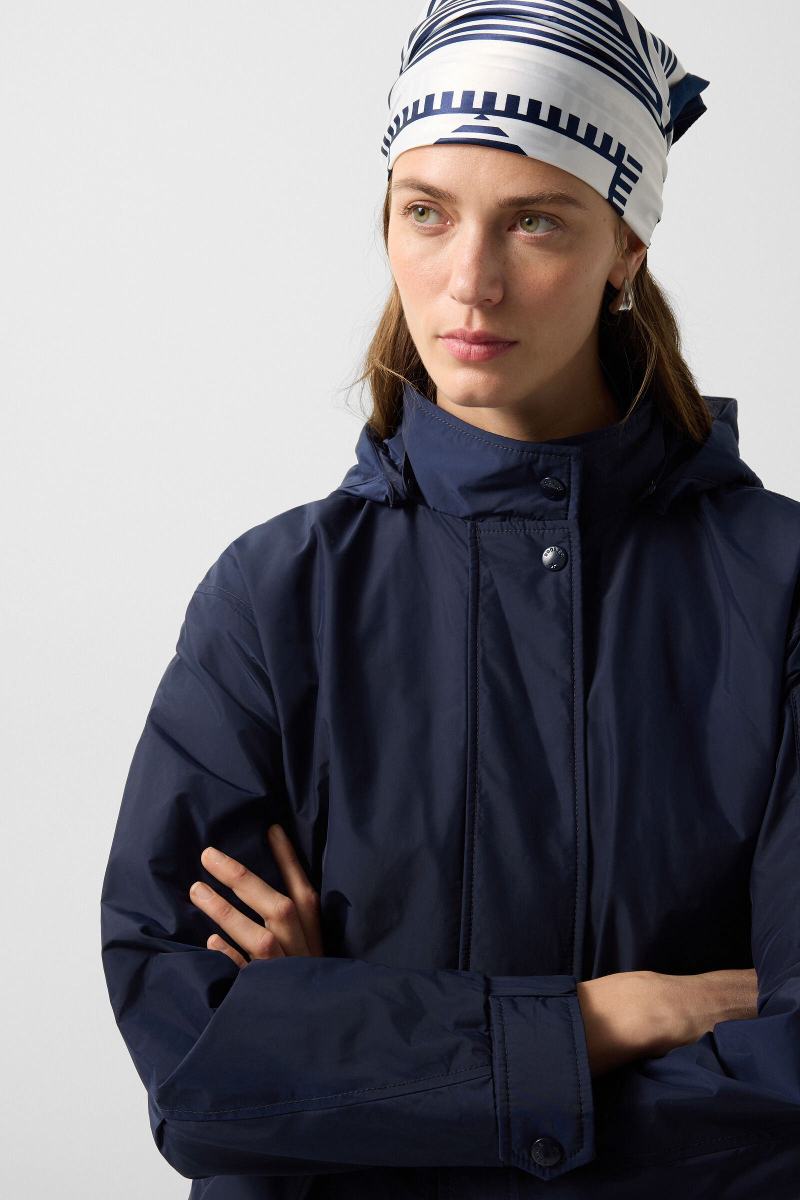 Parka Zofia Navy-Blau