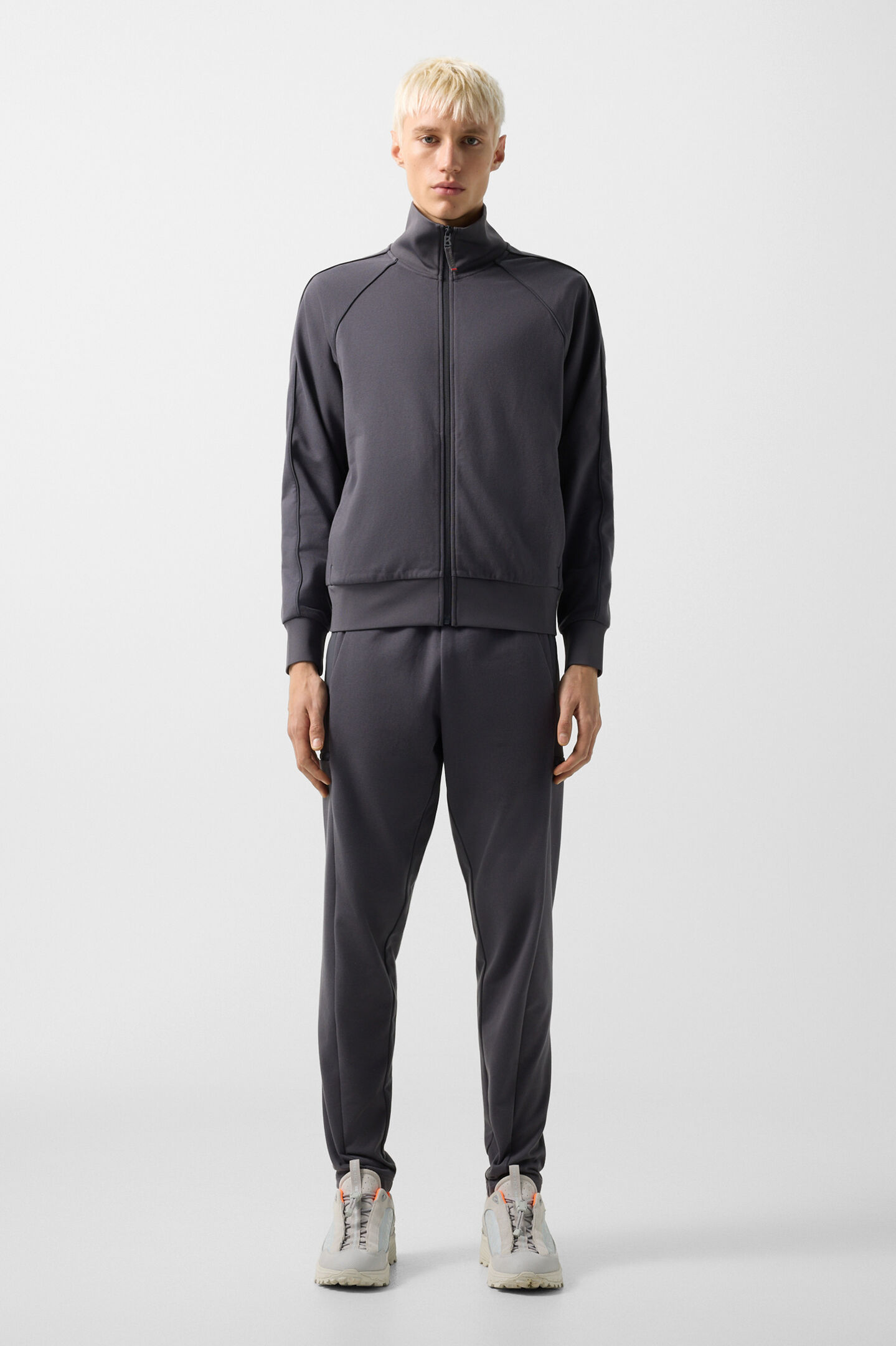 Diego jersey jacket Anthracite