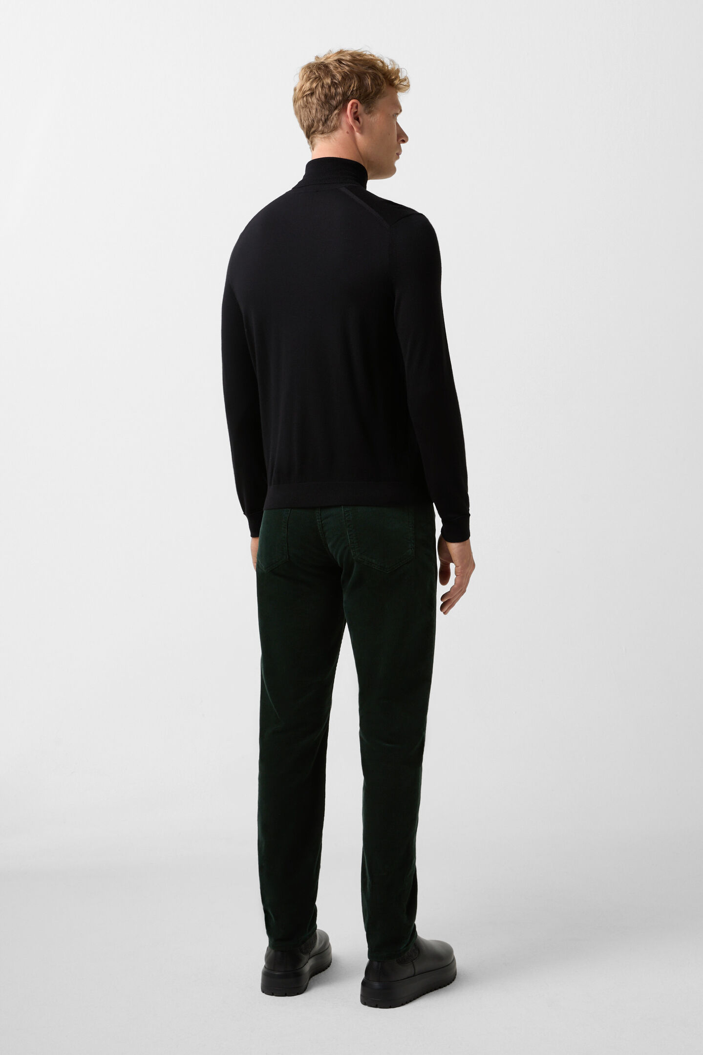 Gordon turtleneck jumper Black