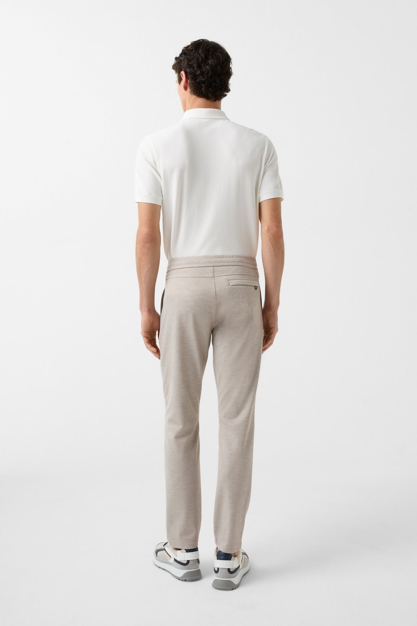 Twill broek Riley Actief Beige