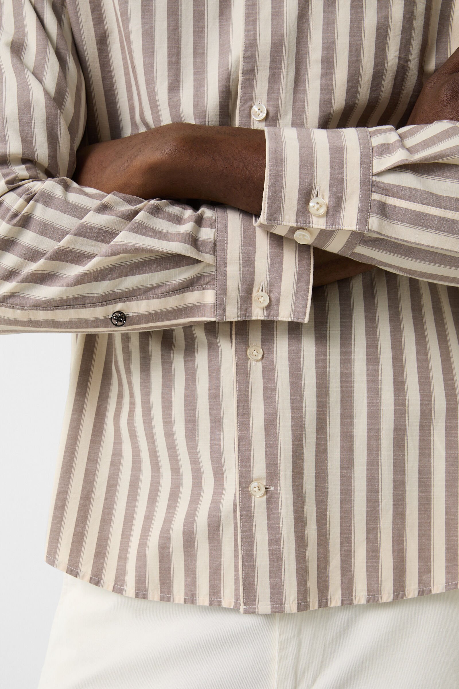 Shirt Heiko Mud/Sand