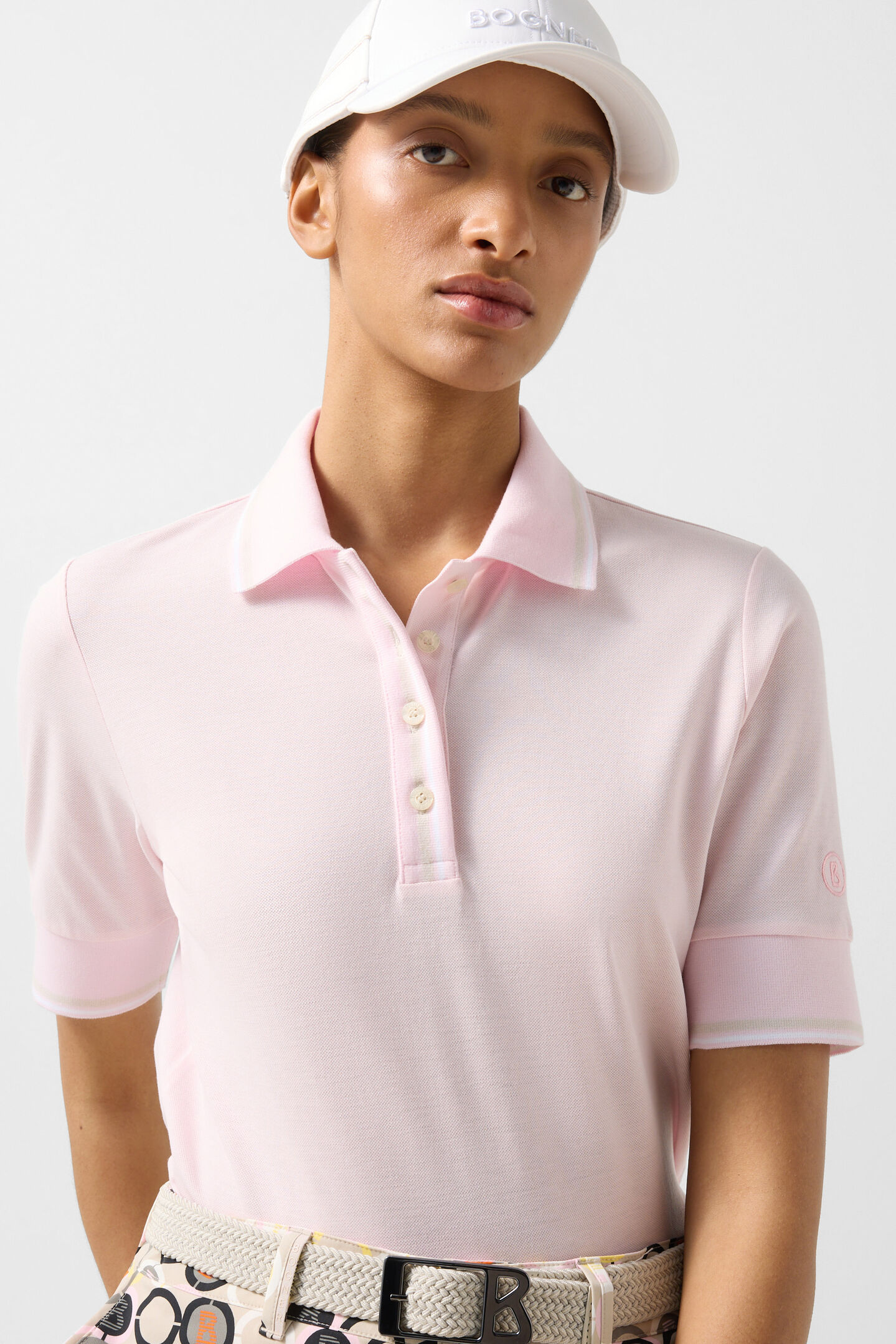 Funktons polo shirt Elenor Pink