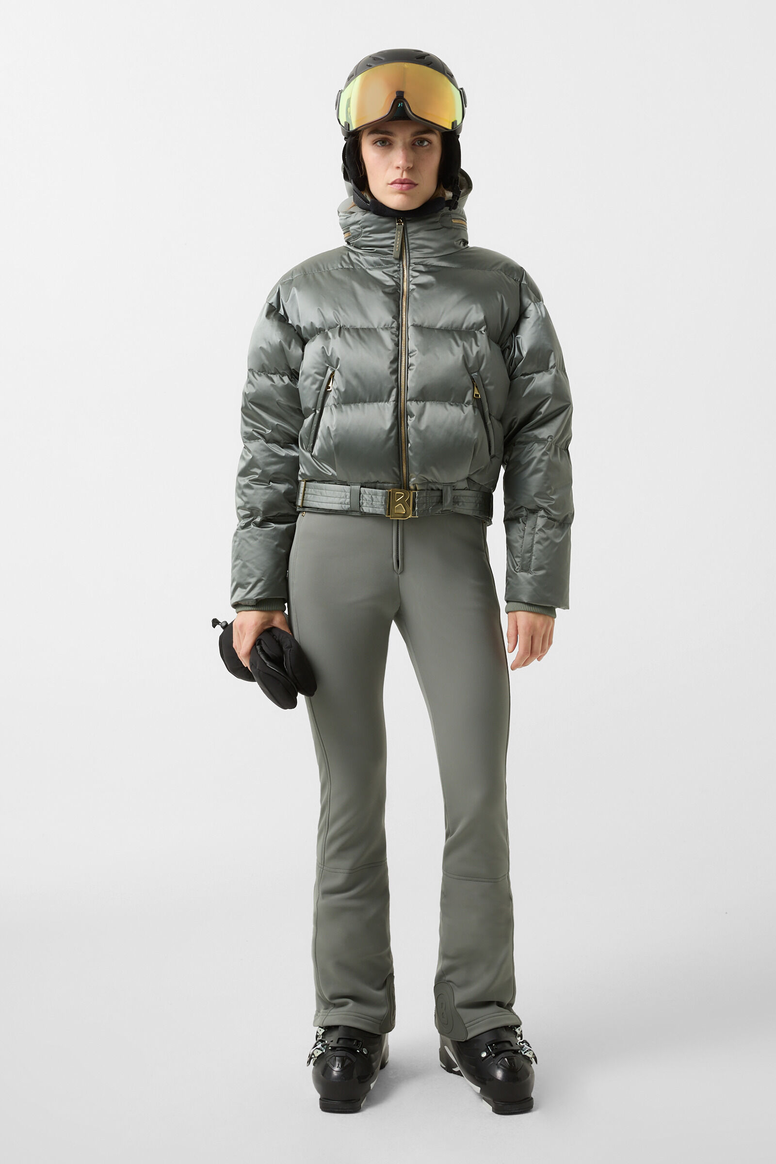 Aya 2-in1 ski overall Eucalyptus