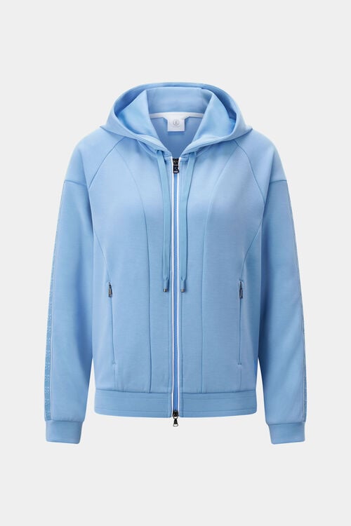 Marlena jersey jacket Light blue