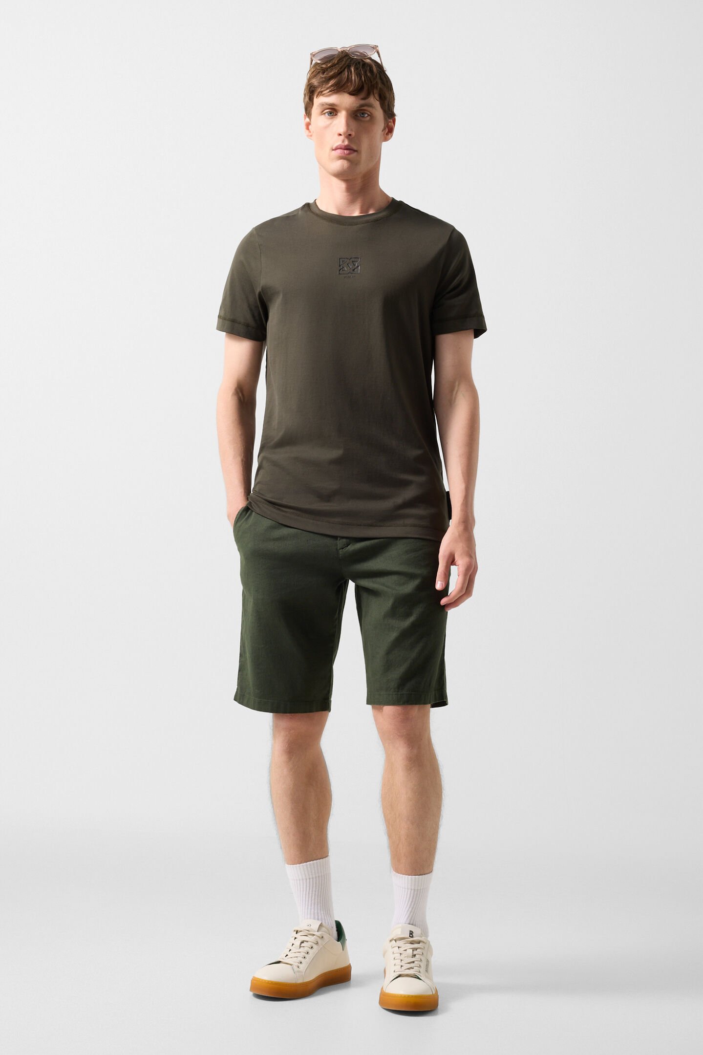 T-shirt Roc Olive green