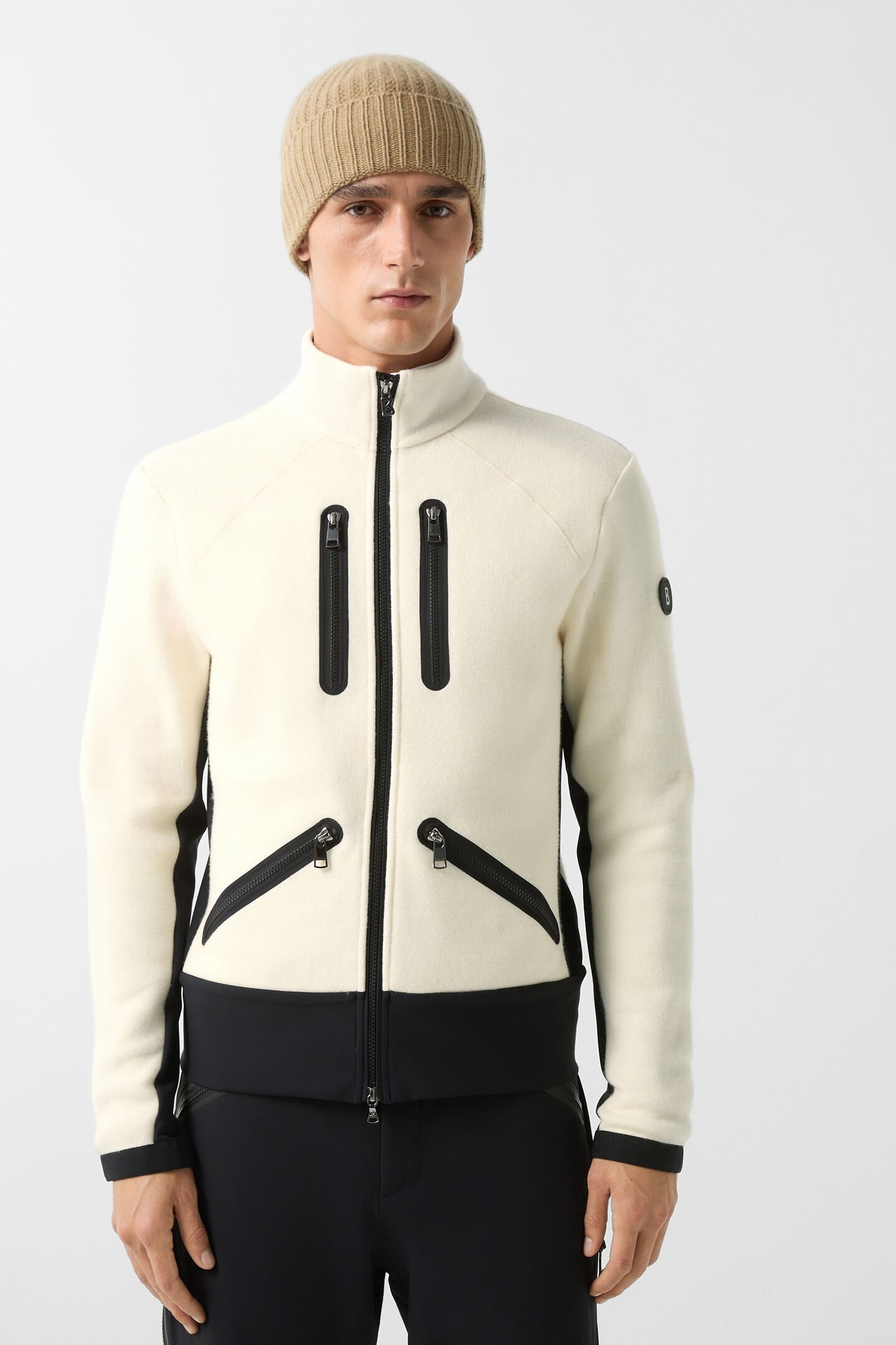 Midlayer Curtis Off-white/black
