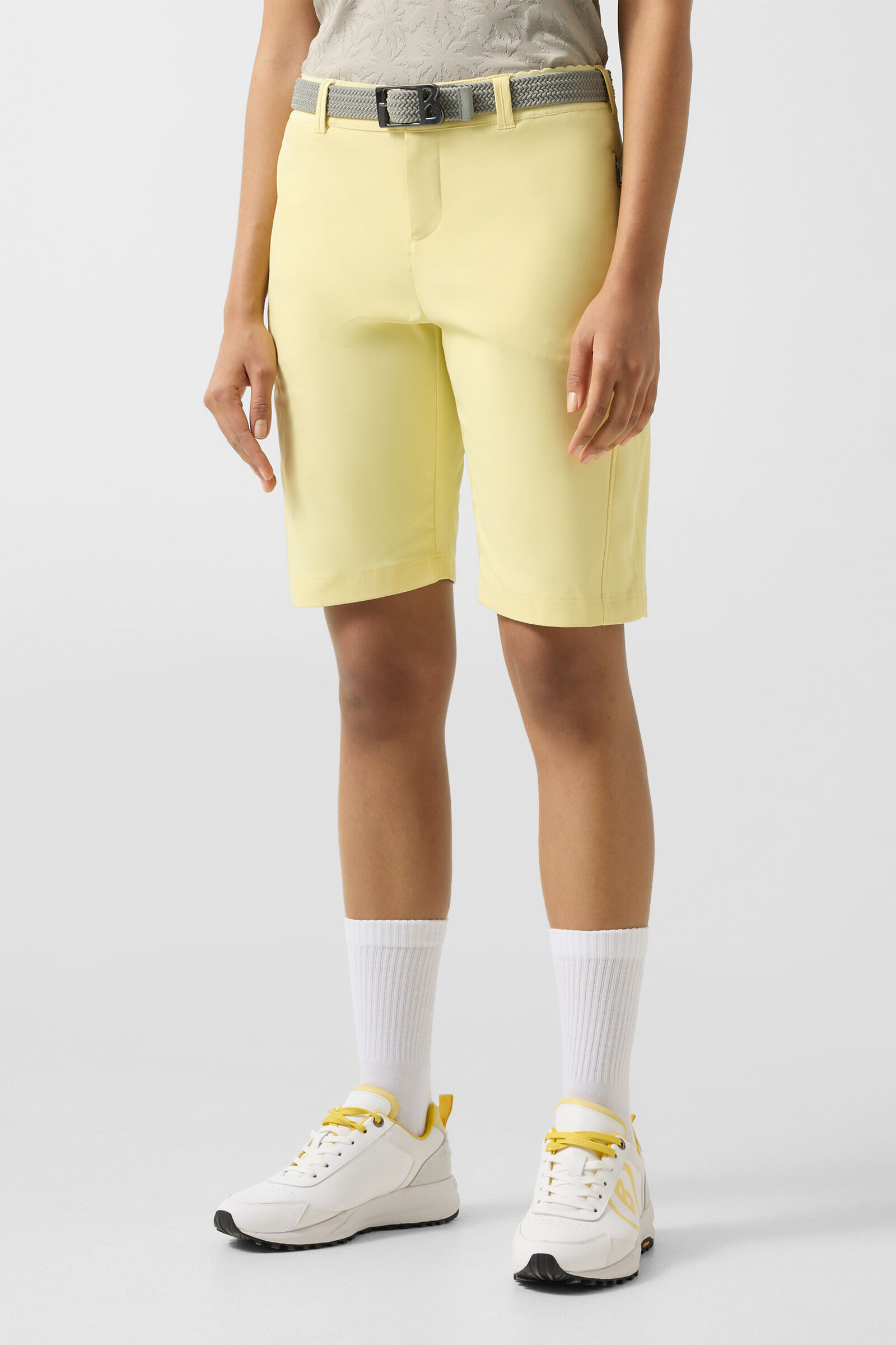 Zita functional Bermuda shorts Yellow