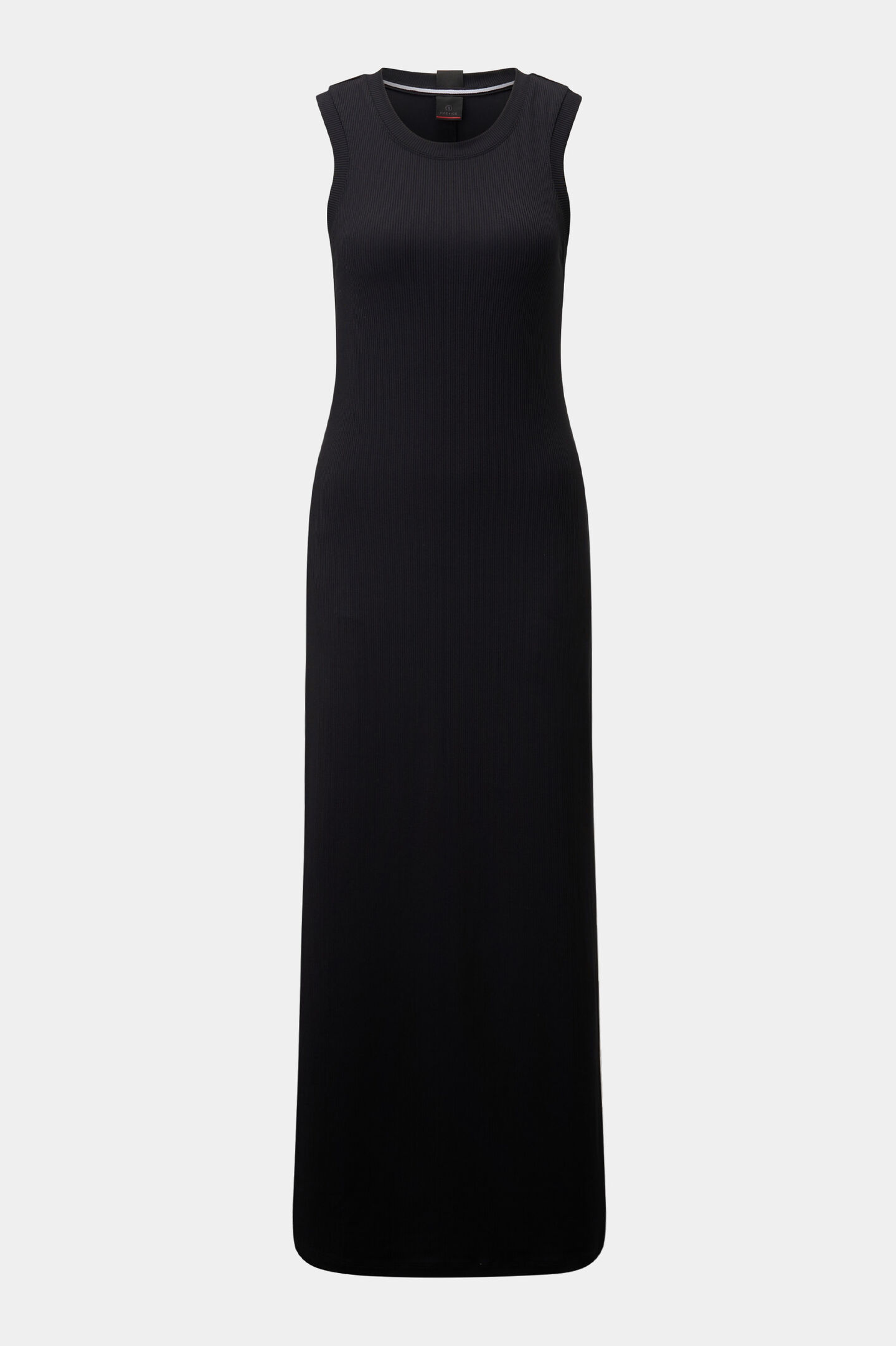 Rippstrick-Kleid Eleen Schwarz