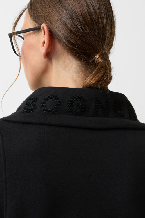 Carlita jersey jacket Black