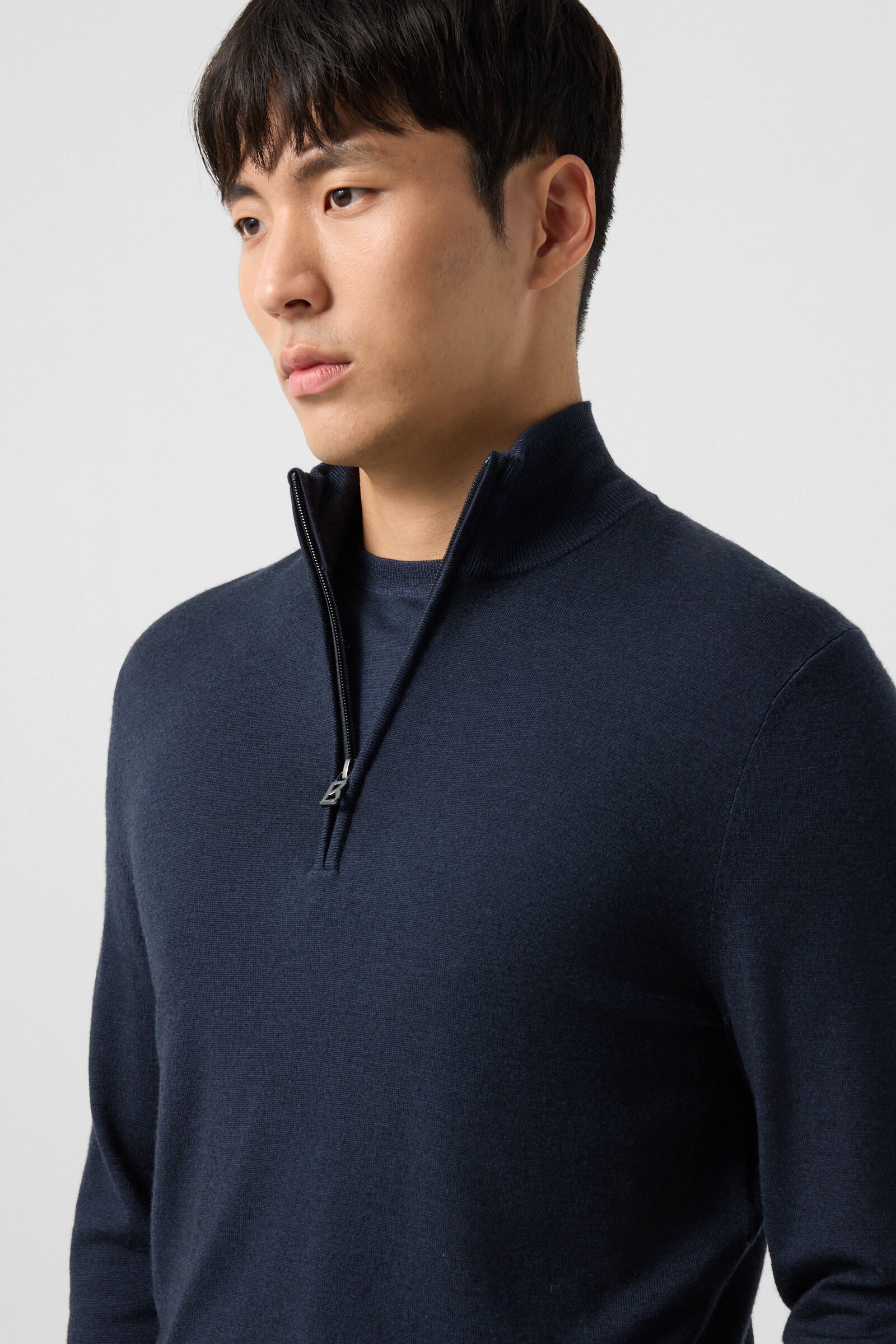 Merino Troyer Ouri Navy blue