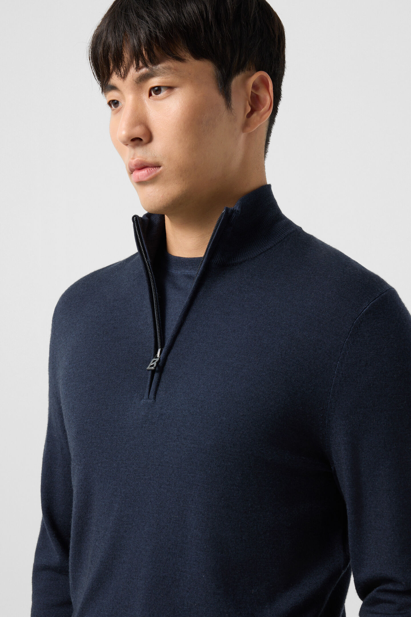 Merino Troyer Ouri Navy blue