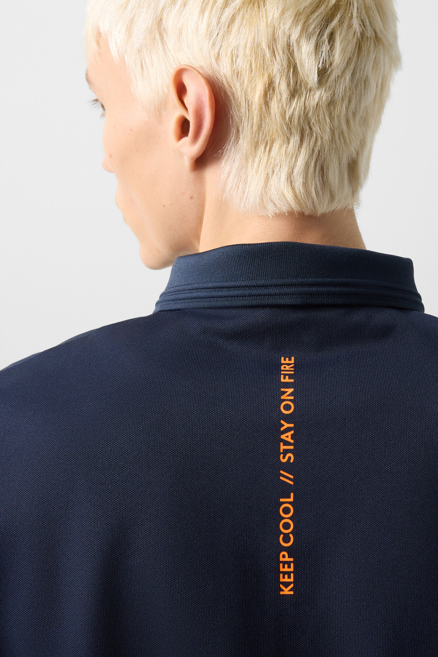 Mikka functional short-sleeved top Dark blue