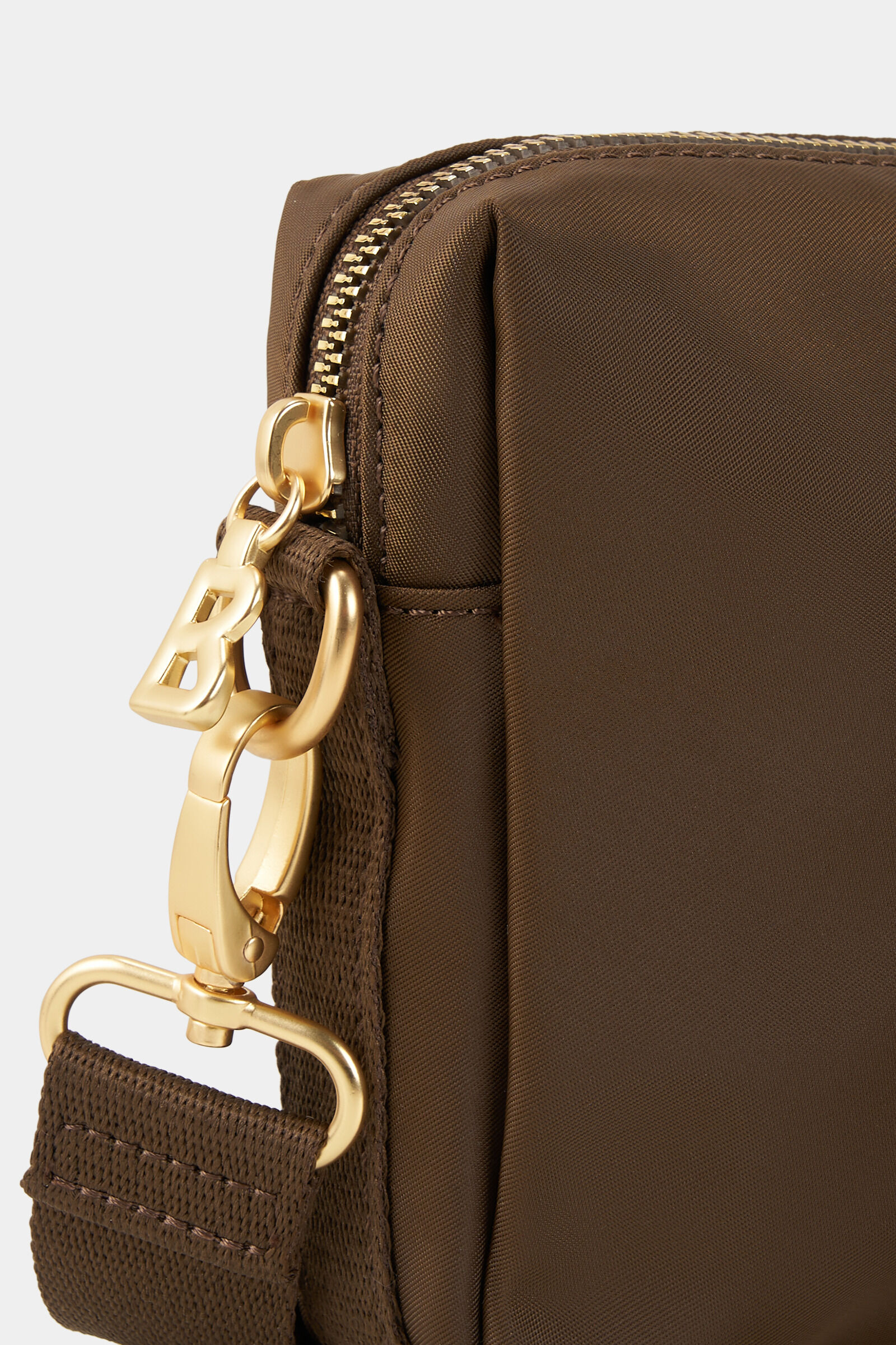 Verbier Play Pukie crossbody bag Dark brown