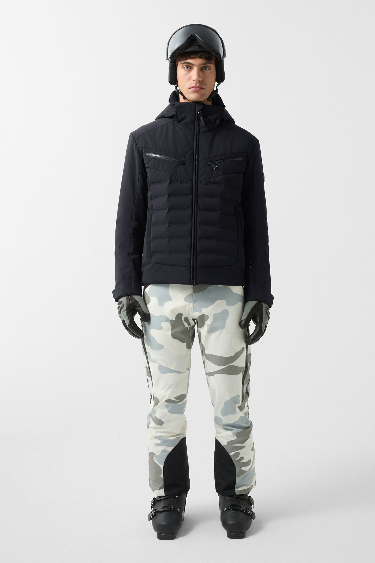 Feliks down ski jacket Black