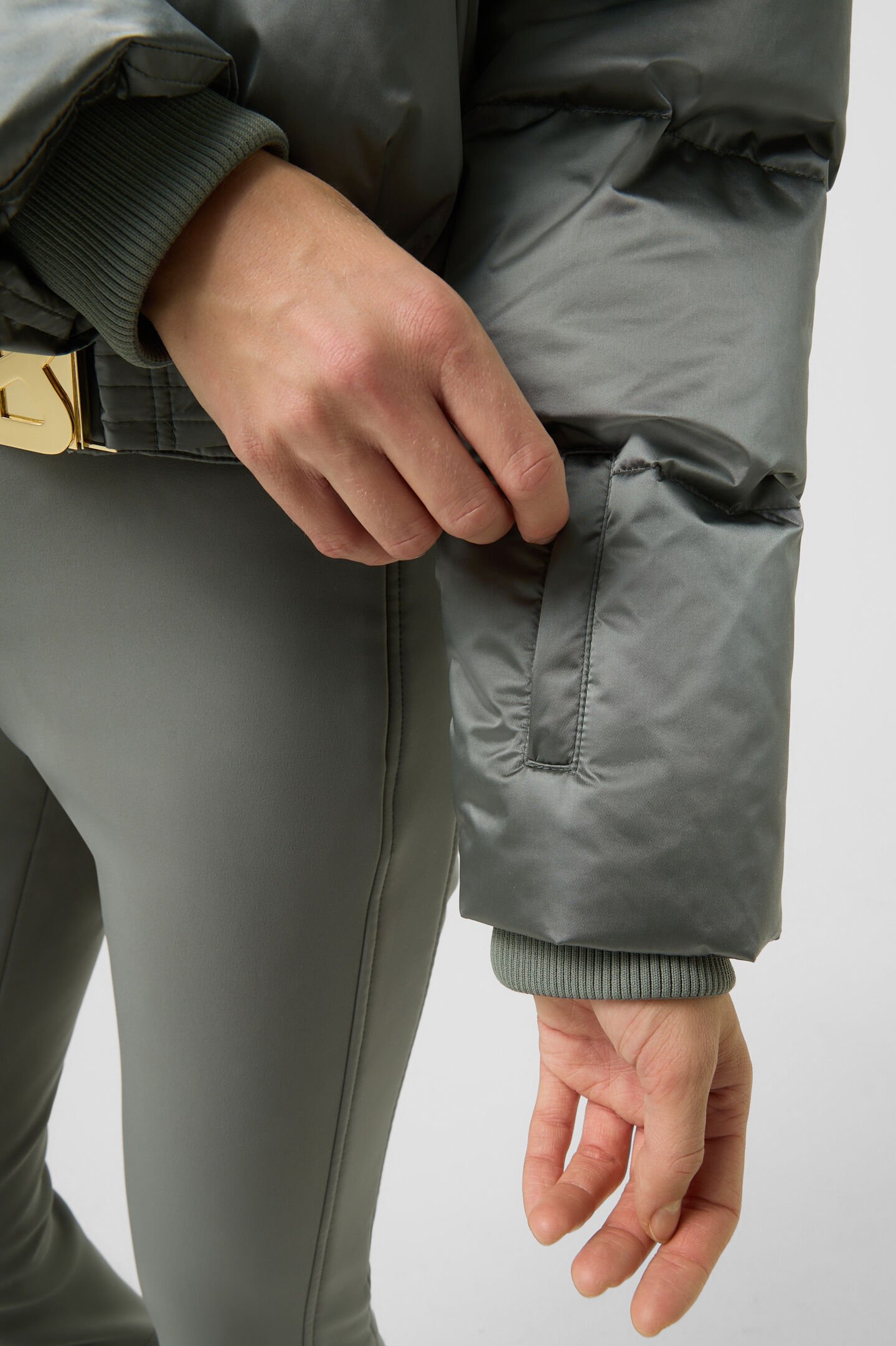 Aya 2-in1 ski overall Eucalyptus