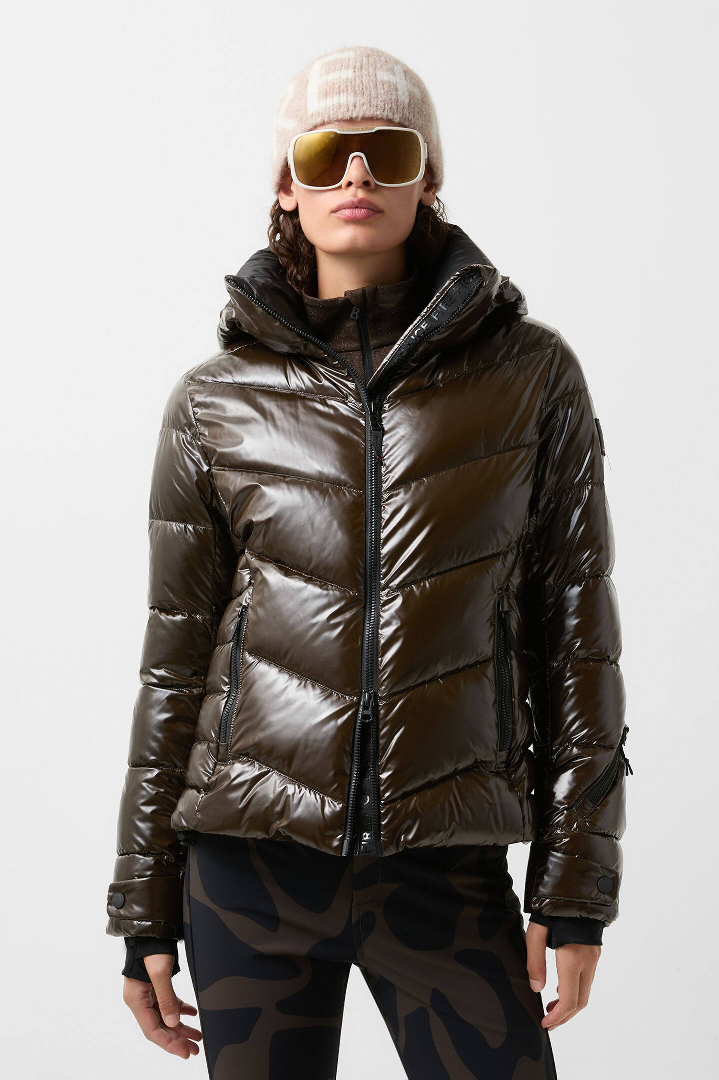 Ski-Steppjacke Saelly Chocolate