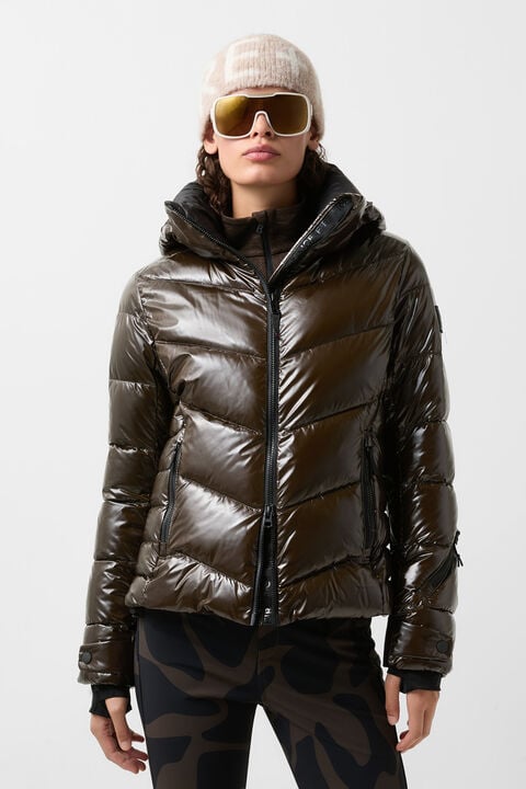 Saelly quilted jacket Chocolate Saelly quilted jacket Chocolate