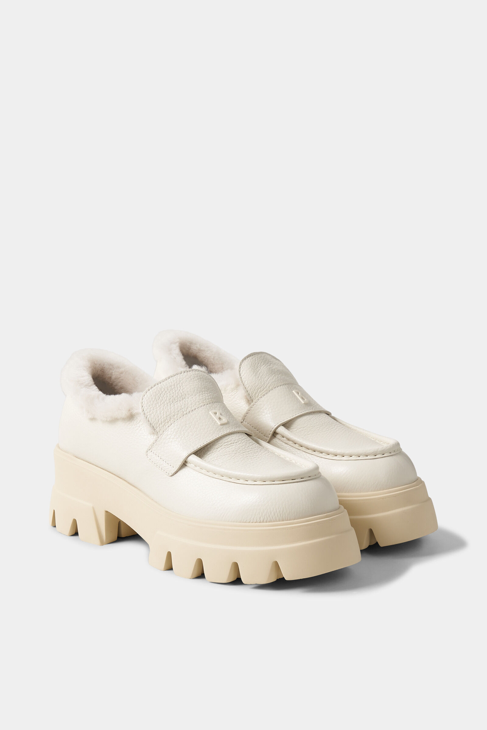 Platform loafer Sapporo Off-White