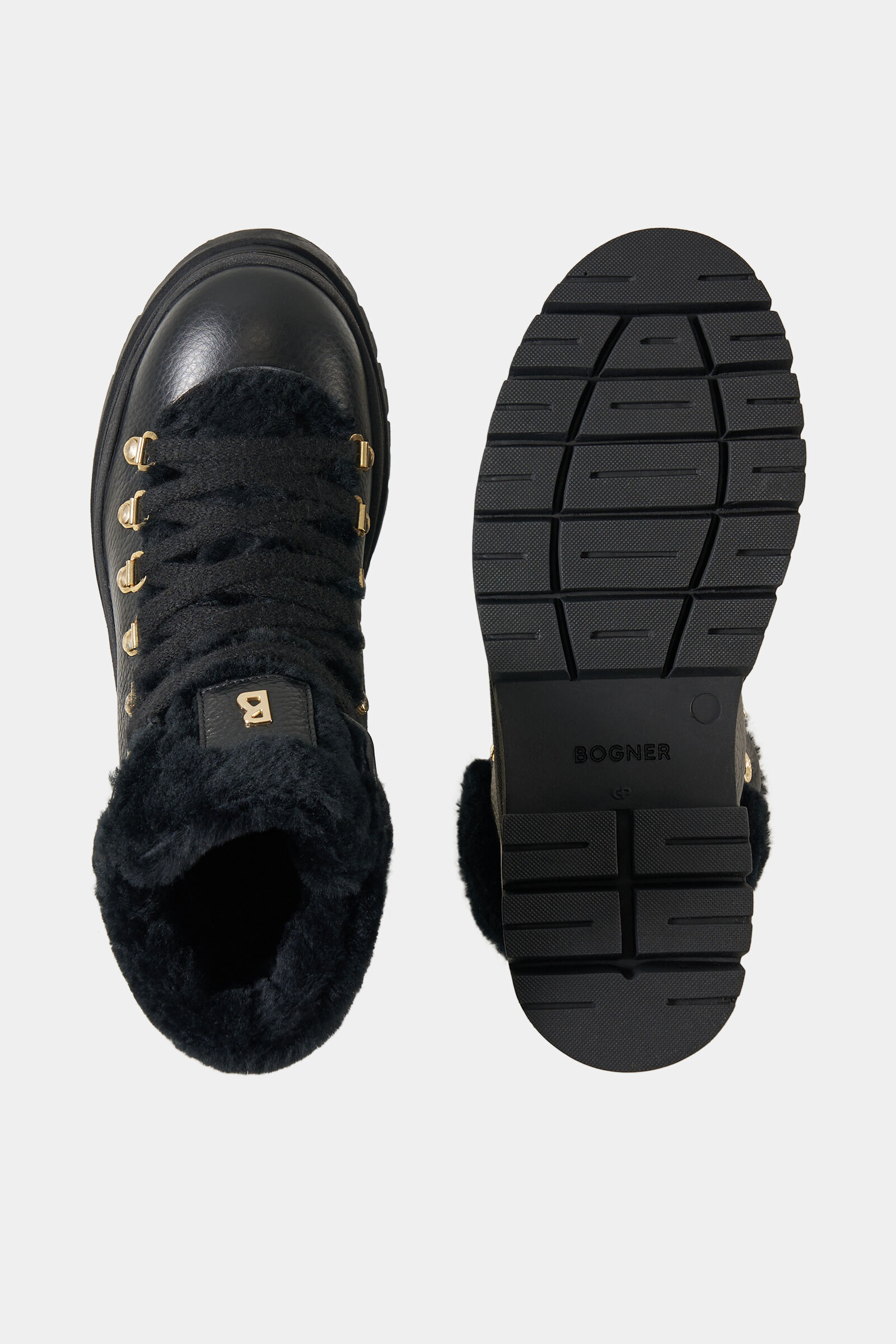 Lace-up boots, Arosa Black