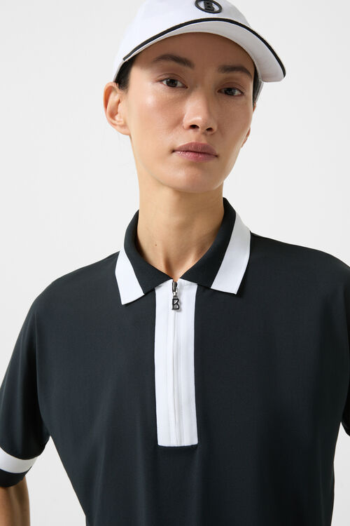 Funktions-Polo-Shirt Andrina Schwarz