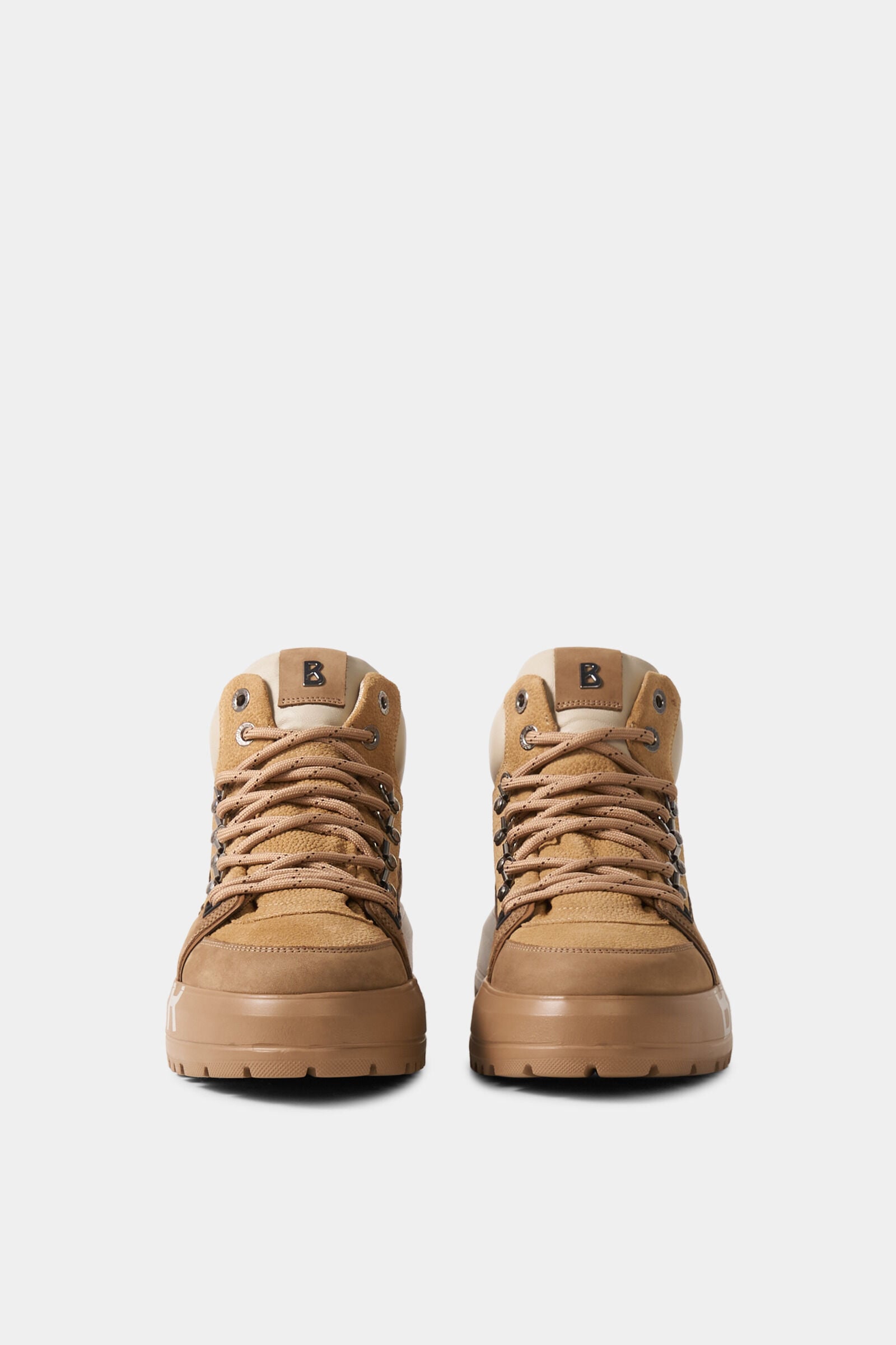 Antwerp high-top sneakers Brown/Camel