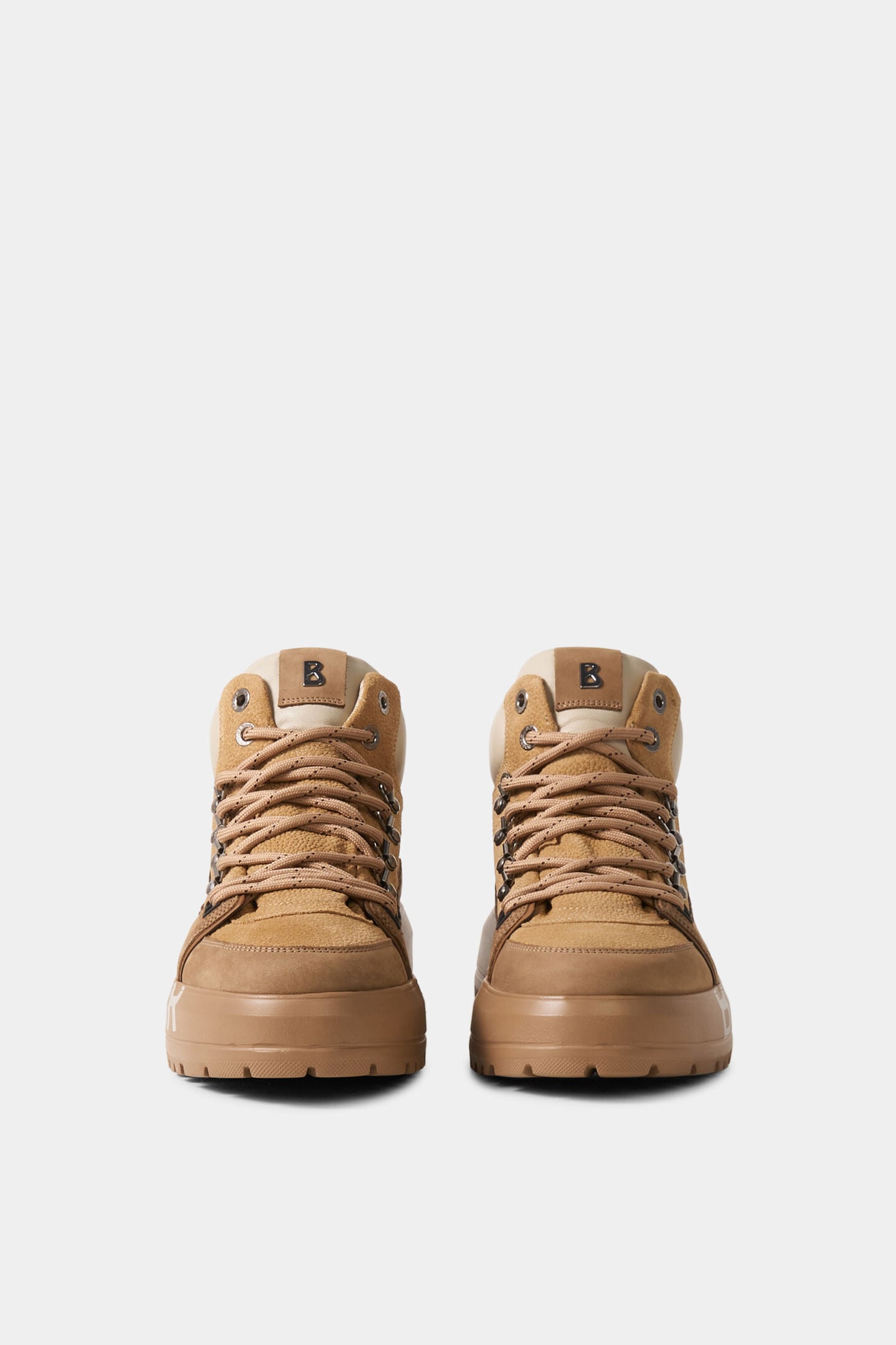 Antwerp high-top sneakers Brown/Camel