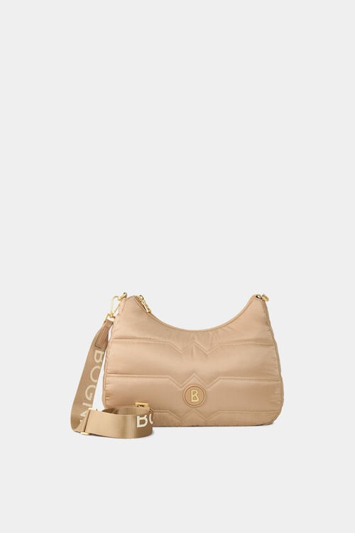 Wallis Tessuto Odette shoulder bag Beige
