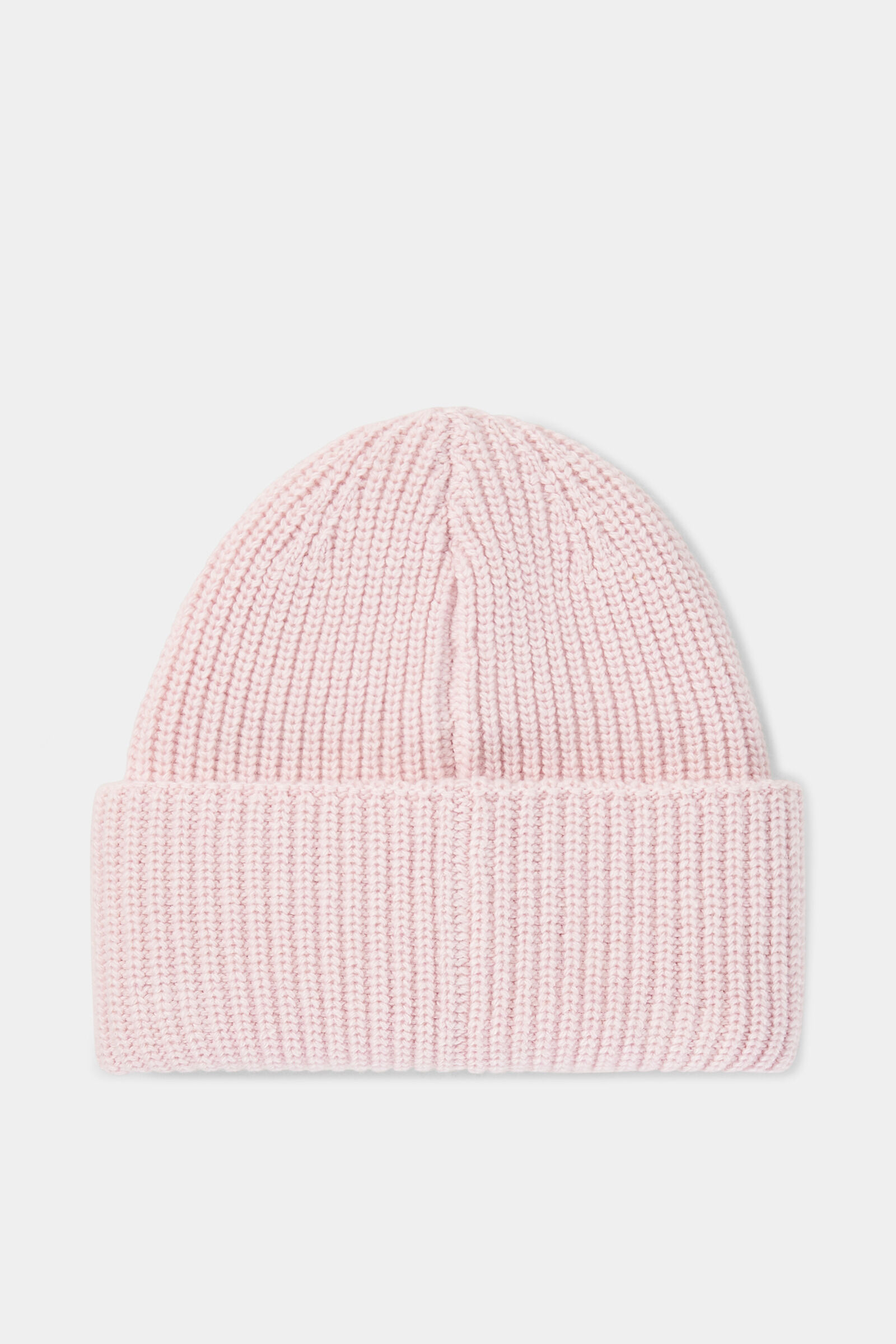 Larahk virgin wool and knitted cashmere hat Pink