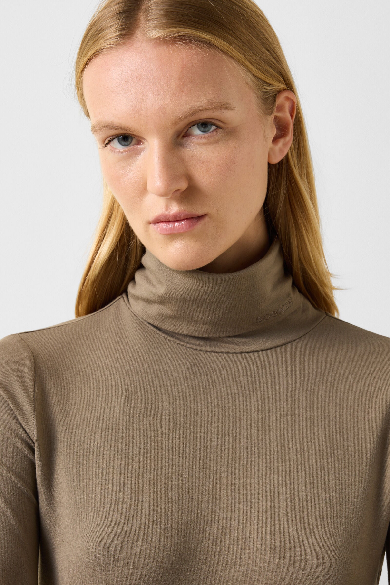 Longsleeve Katinka Graubraun