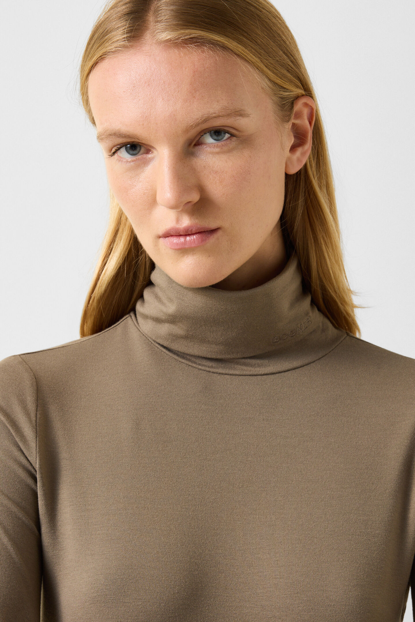 Longsleeve Katinka Graubraun
