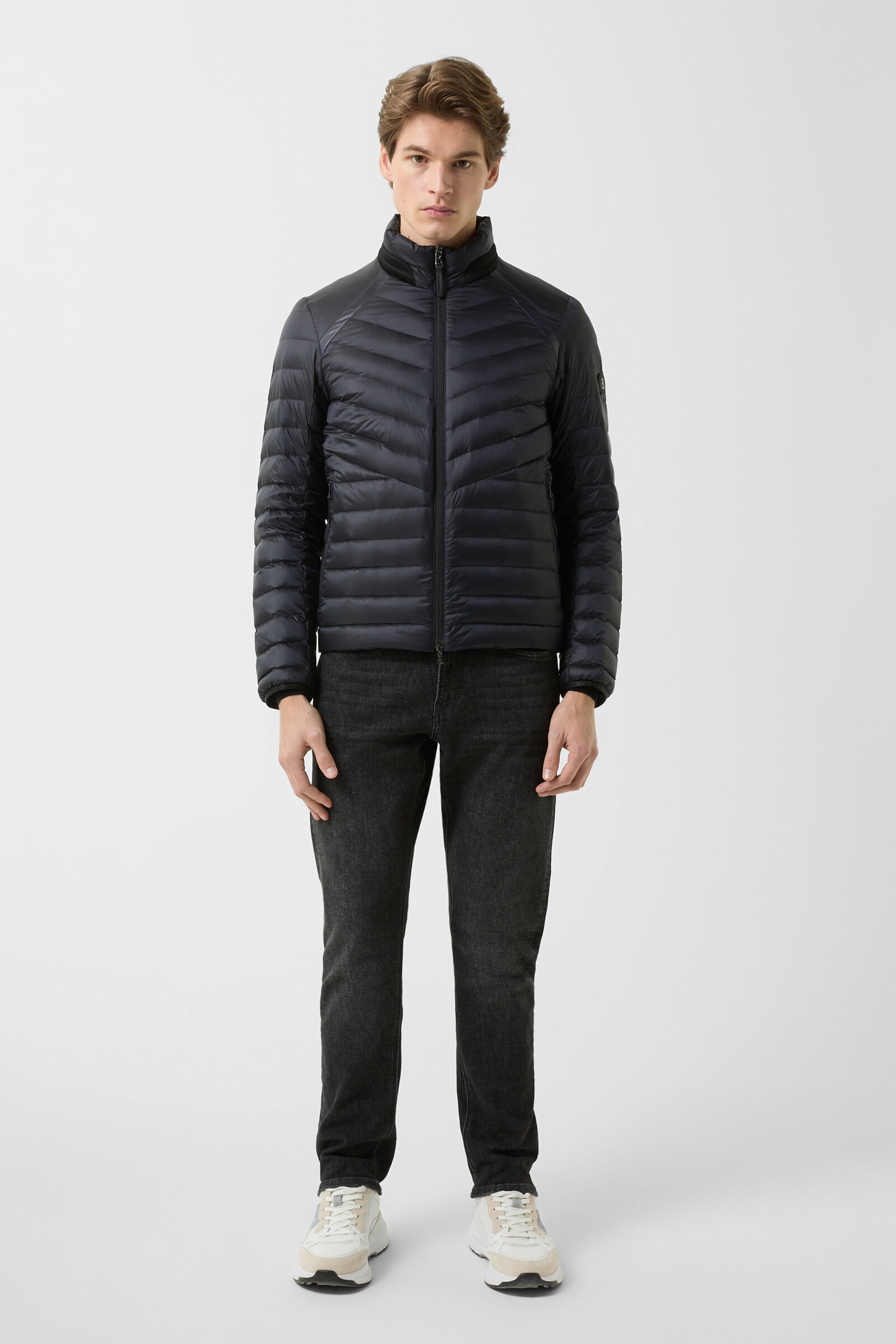 Liman lightweight down jacket Navy blue