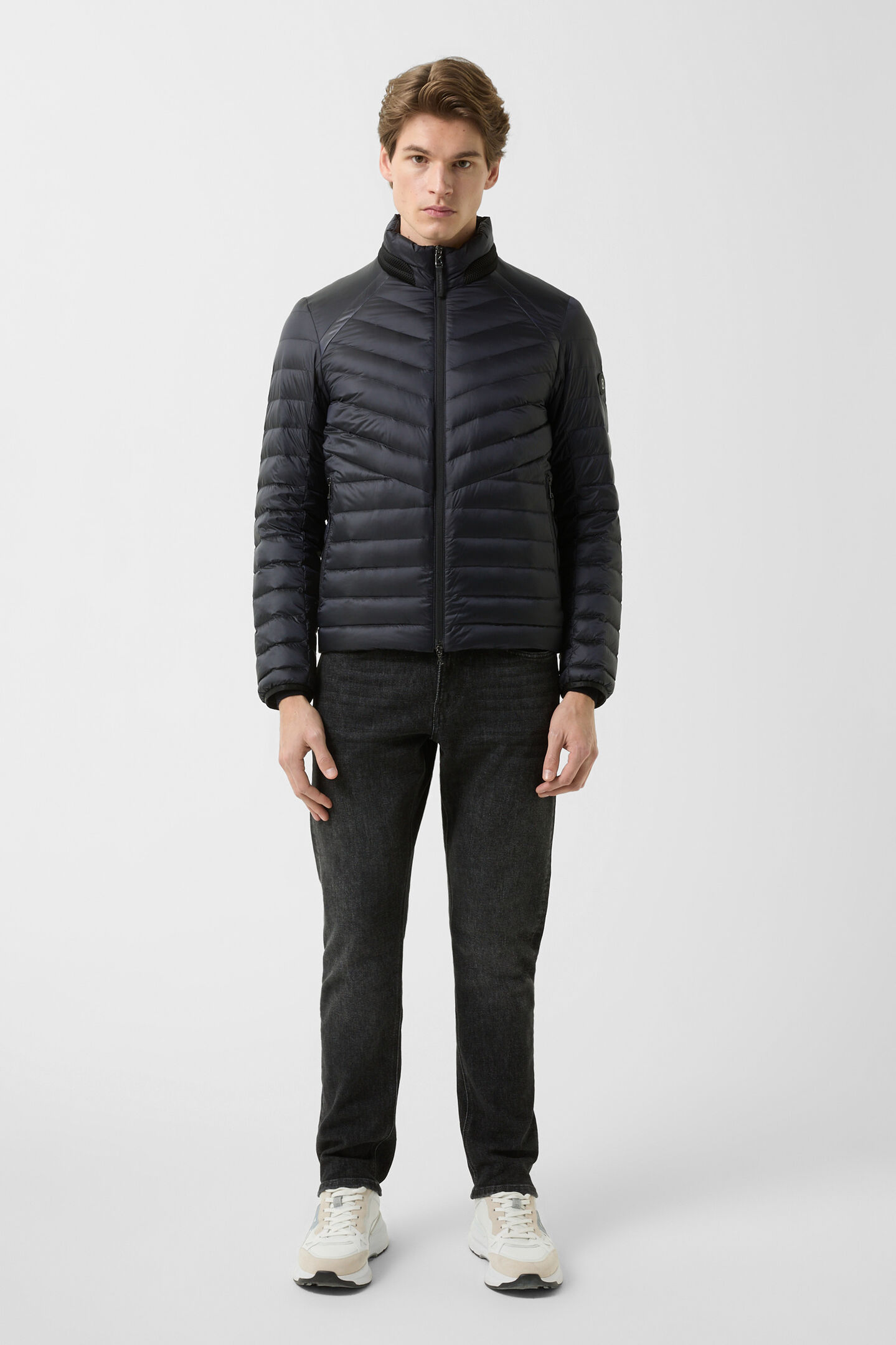 Liman lightweight down jacket Navy blue