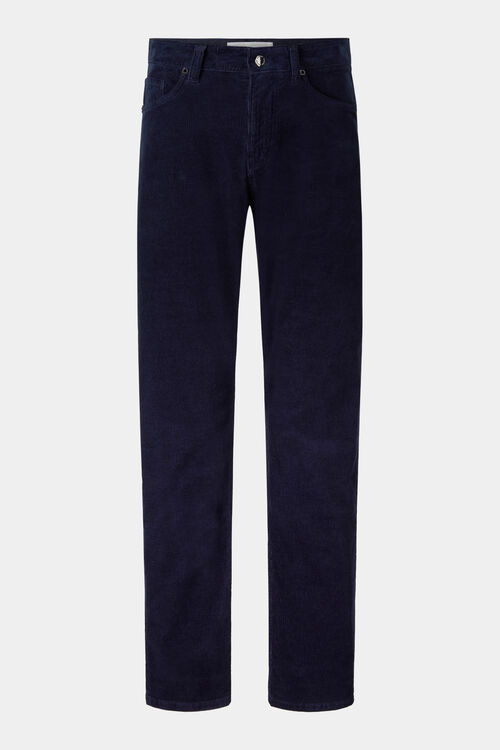 Cordhose Rob Navy-Blau