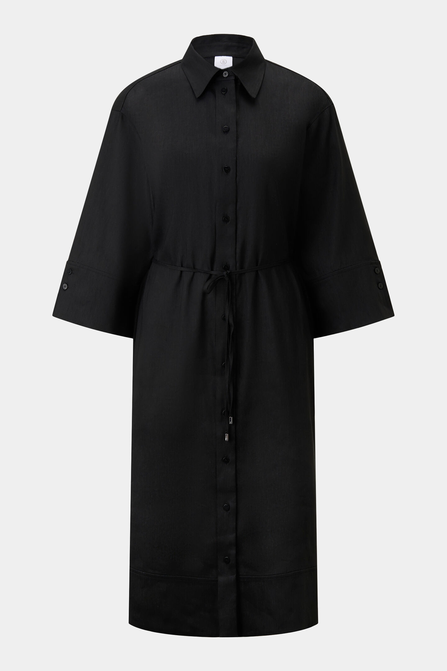 Hemdblusenkleid Reika Schwarz
