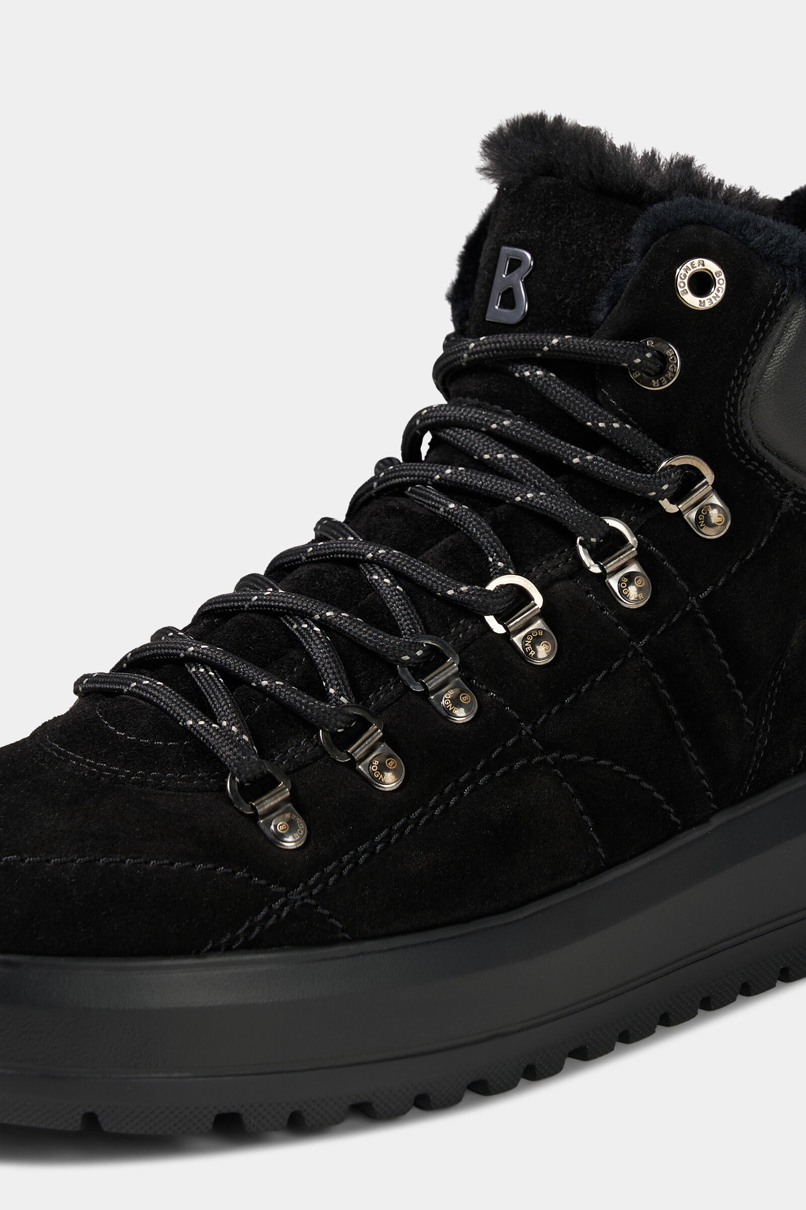 Antwerp high-top trainers Black
