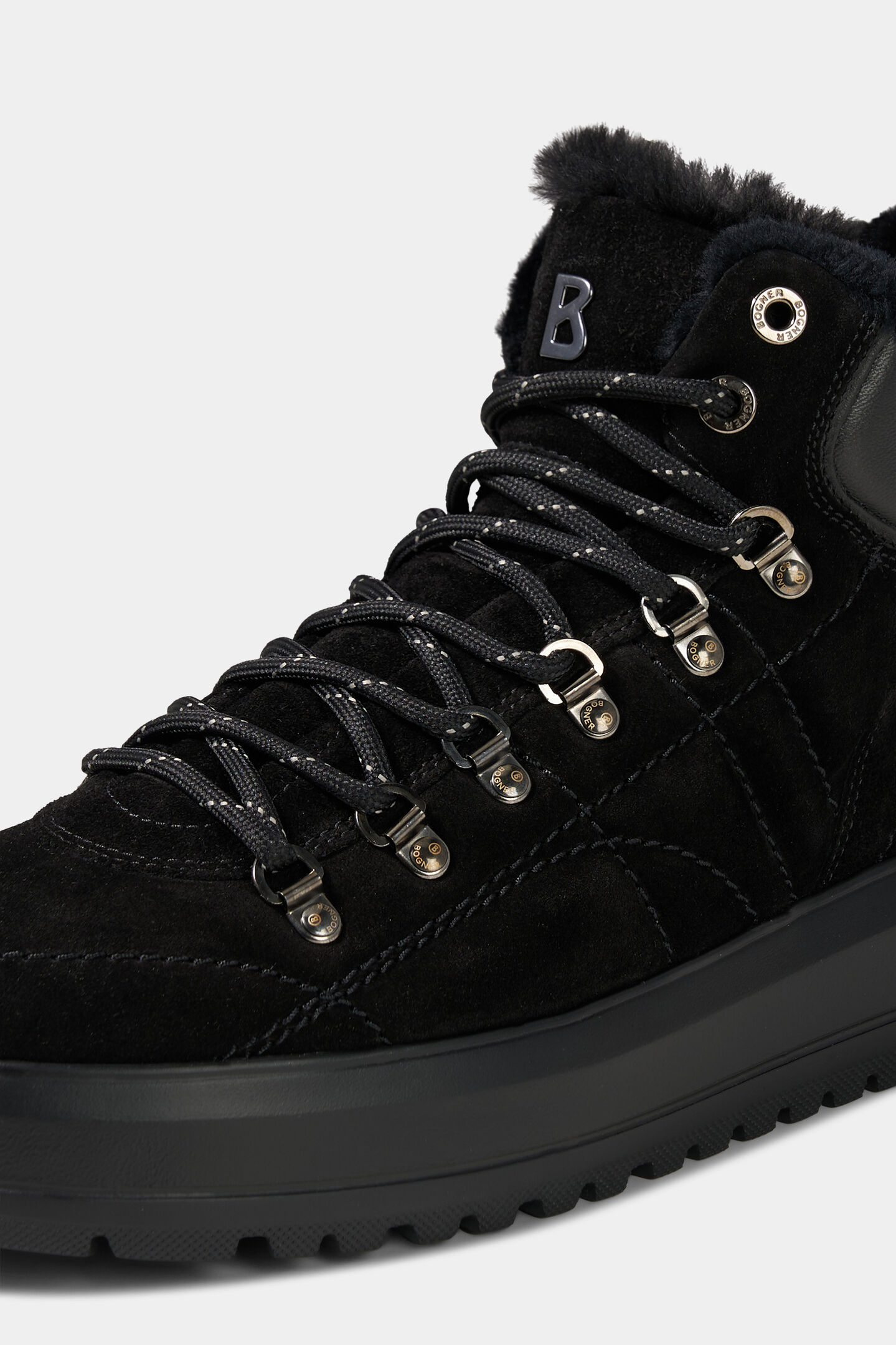 Antwerp high-top trainers Black