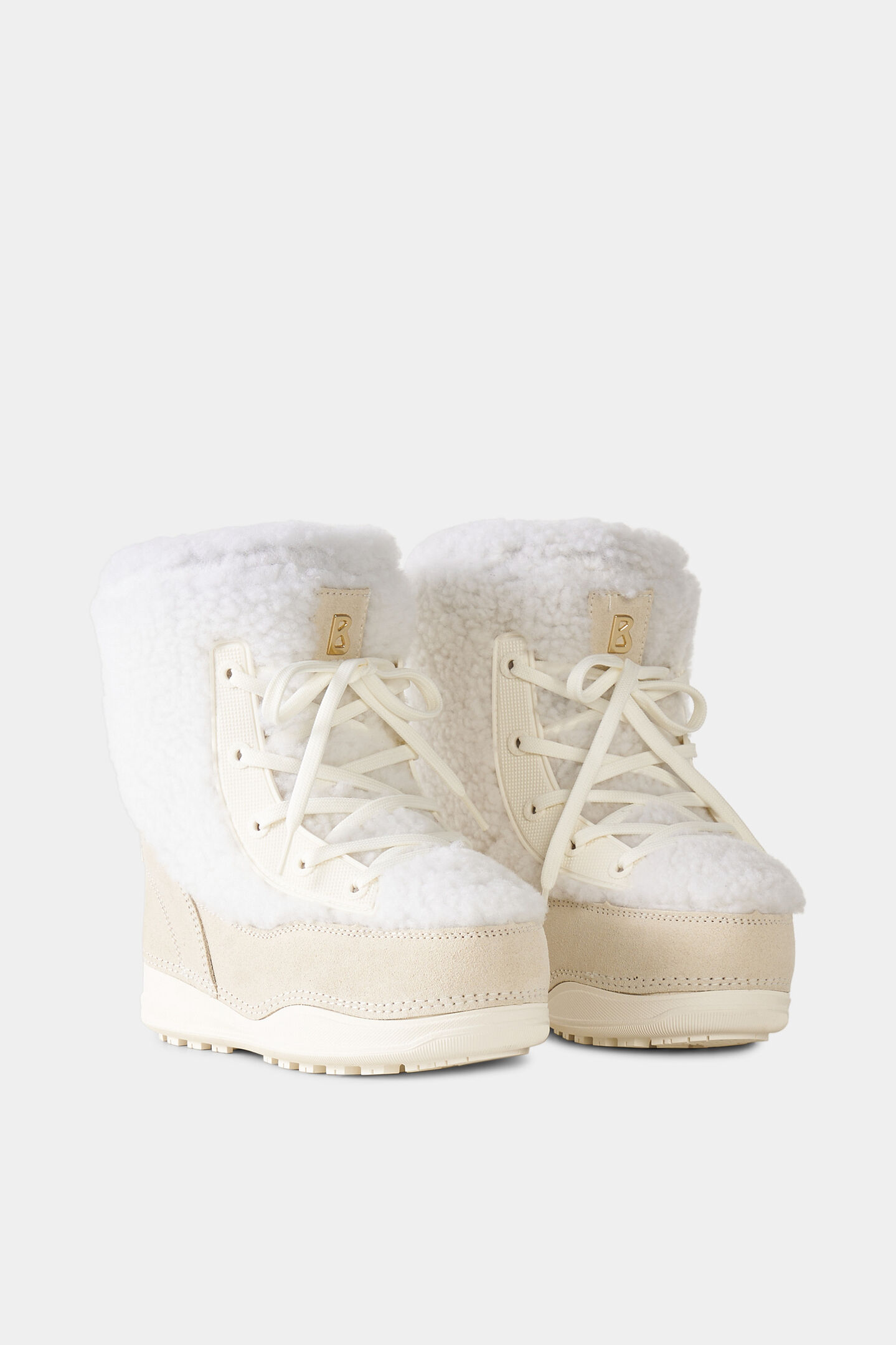 Kids Snow Boots La Plagne Off-White